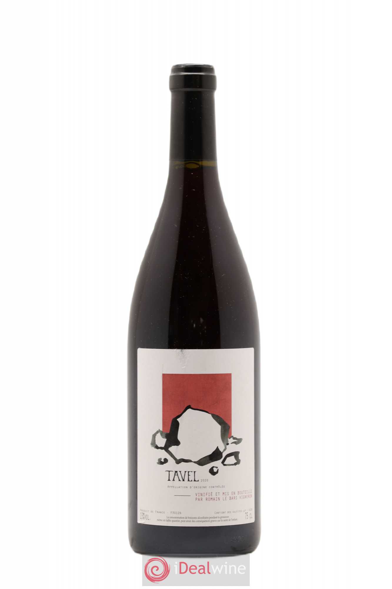 Tavel Romain Le Bars 2020 - Lot de 1 bouteille - 0