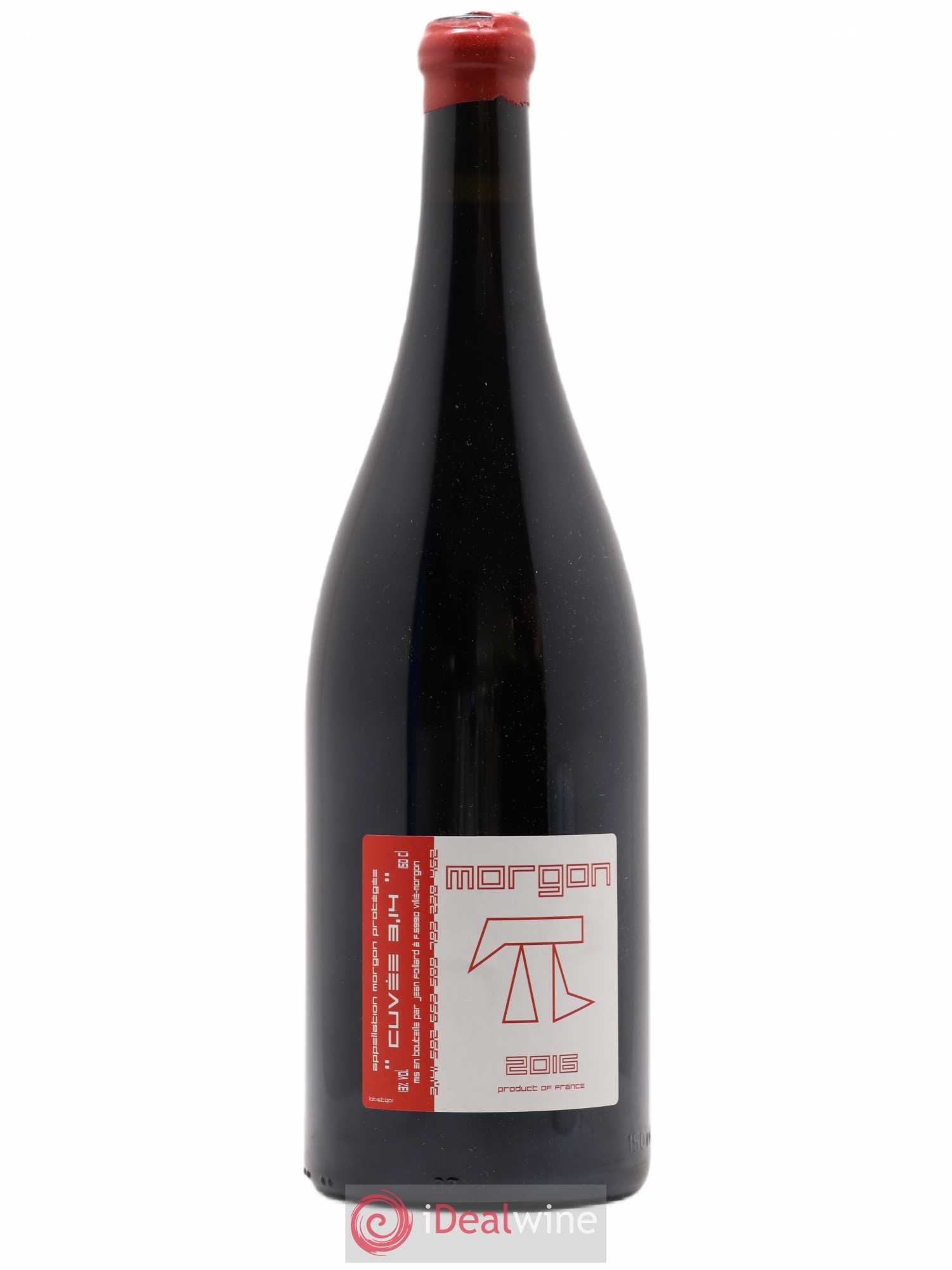 Morgon 3.14 Jean Foillard 2016 - Posten von 1 Magnum - 0
