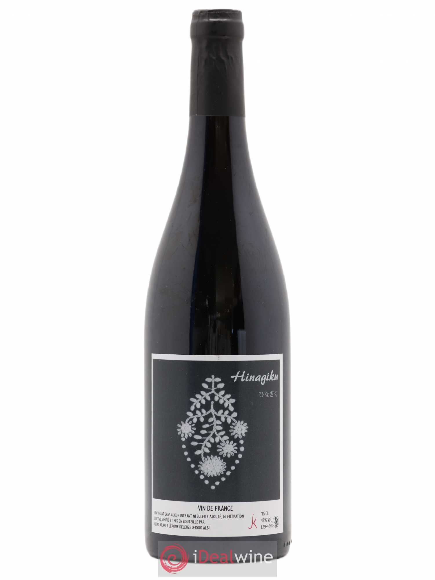 Vin de France Hinagiku Keio Araki et Jerome Deleuze 2019 - Posten von 1 Flasche - 0