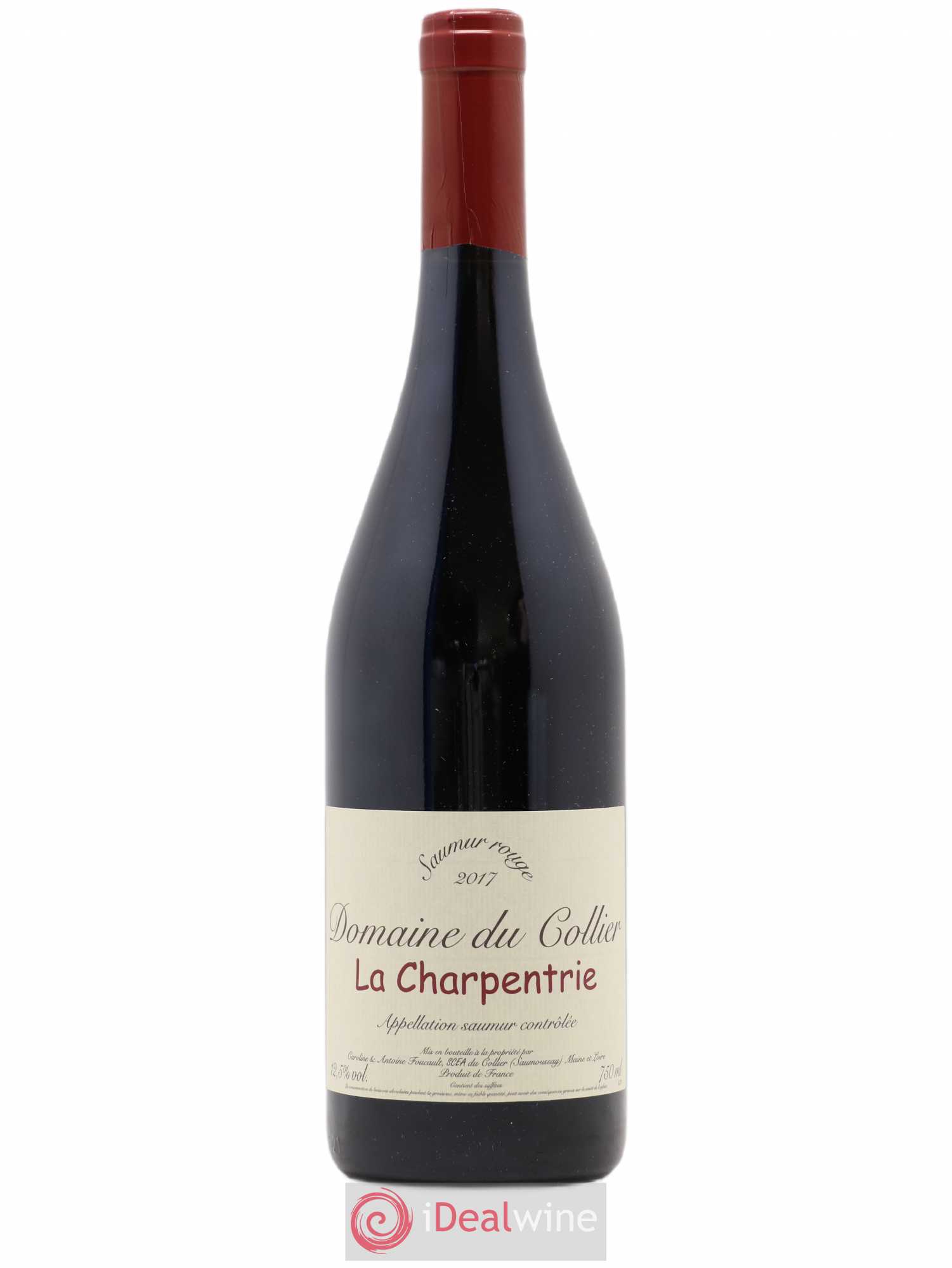Saumur La Charpentrie Domaine du Collier 2017 - Lot de 1 bouteille - 0
