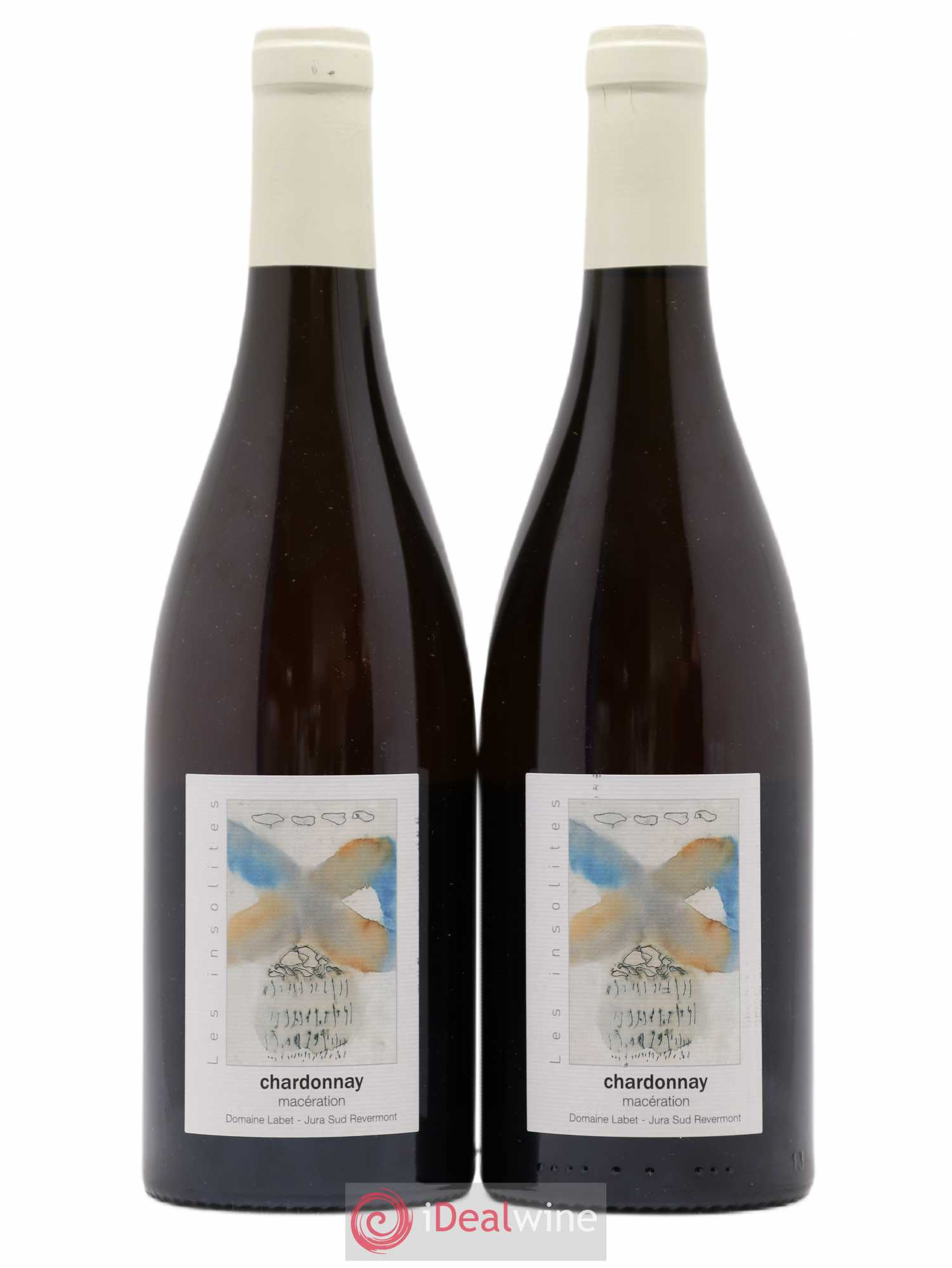 Côtes du Jura Chardonnay Les Varrons Macération Romain - Julien - Charline Labet 2018 - Lot de 2 bouteilles - 0