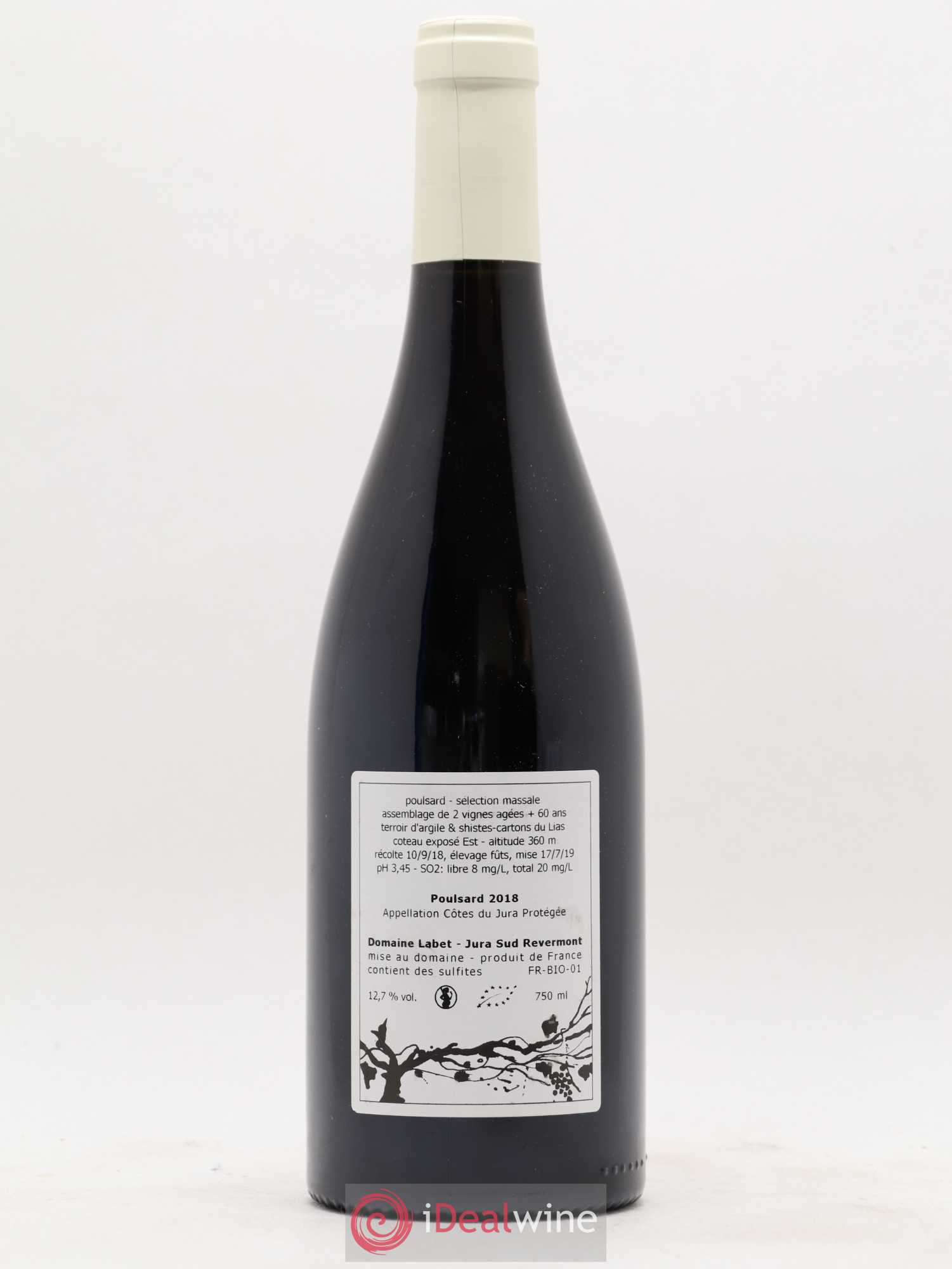 Côtes du Jura Poulsard Labet (Domaine) 2018 - Posten von 1 Flasche - 1