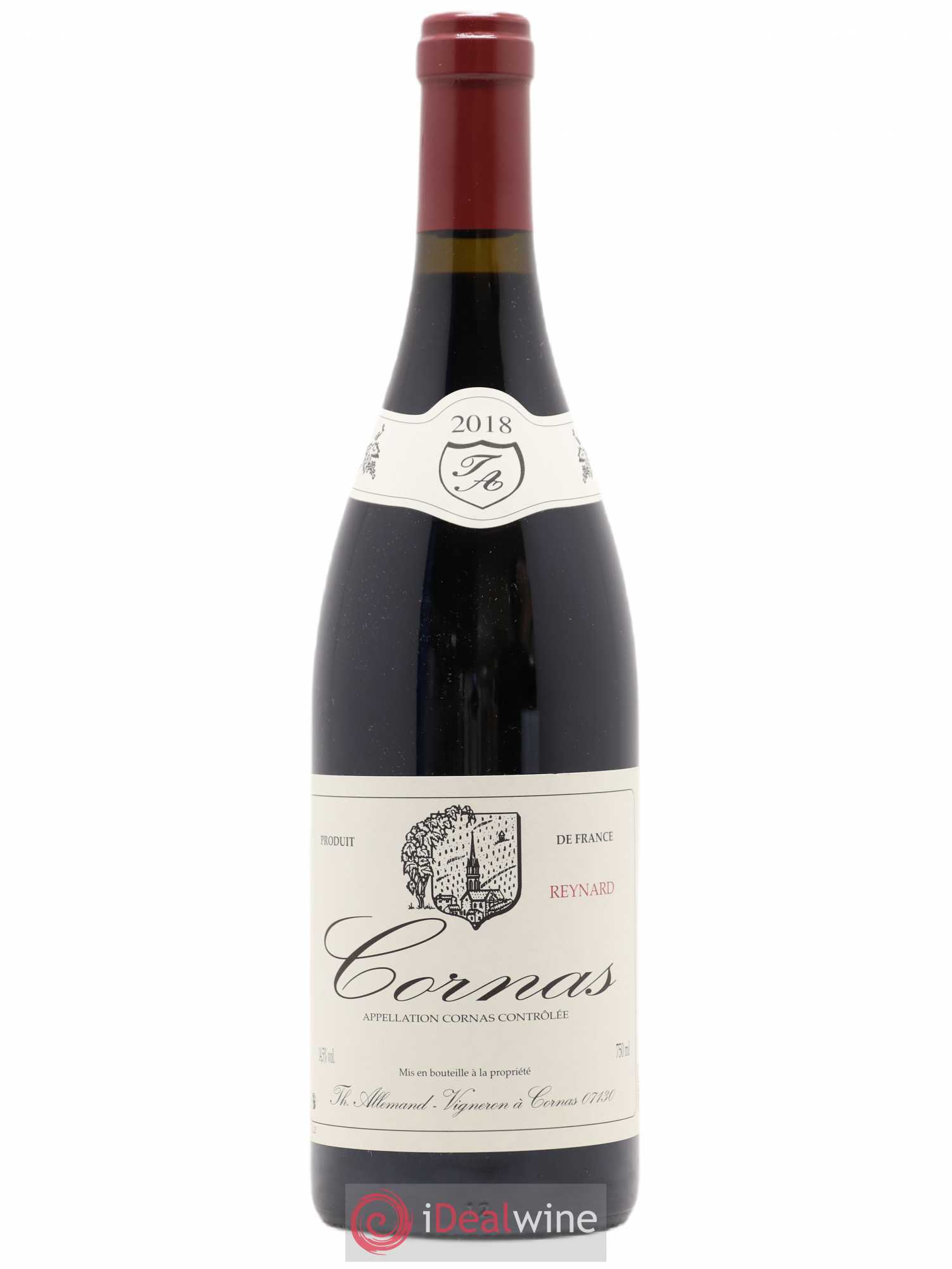 Cornas Reynard Thierry Allemand 2018 - Lot de 1 bouteille - 0
