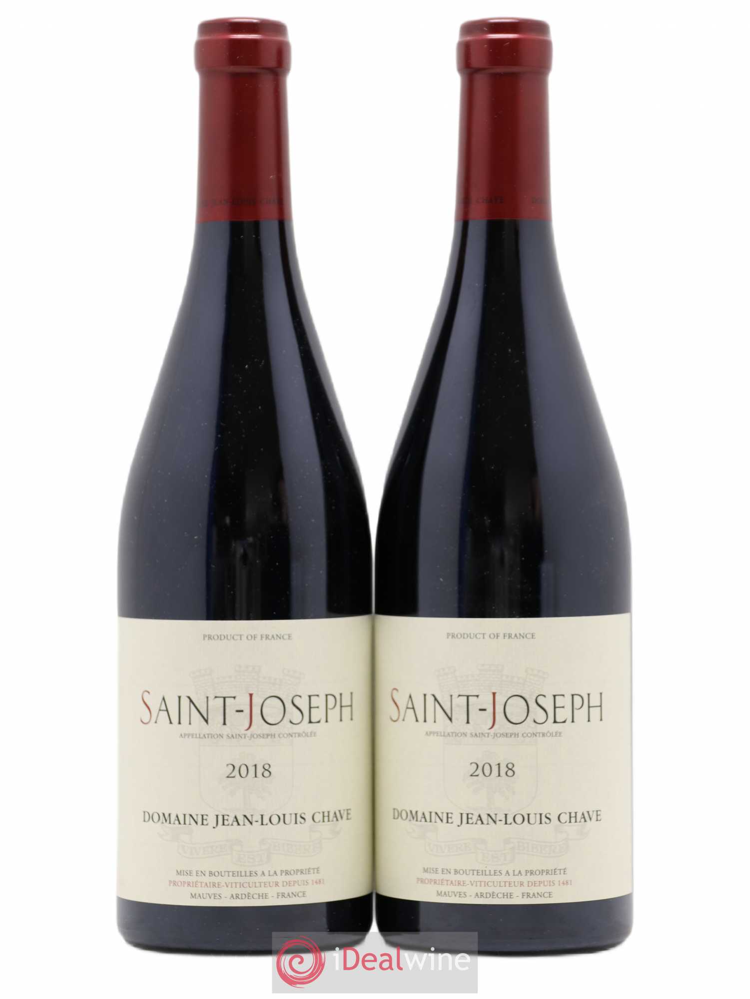 Saint-Joseph Jean-Louis Chave 2018 - Lot de 2 bouteilles - 0