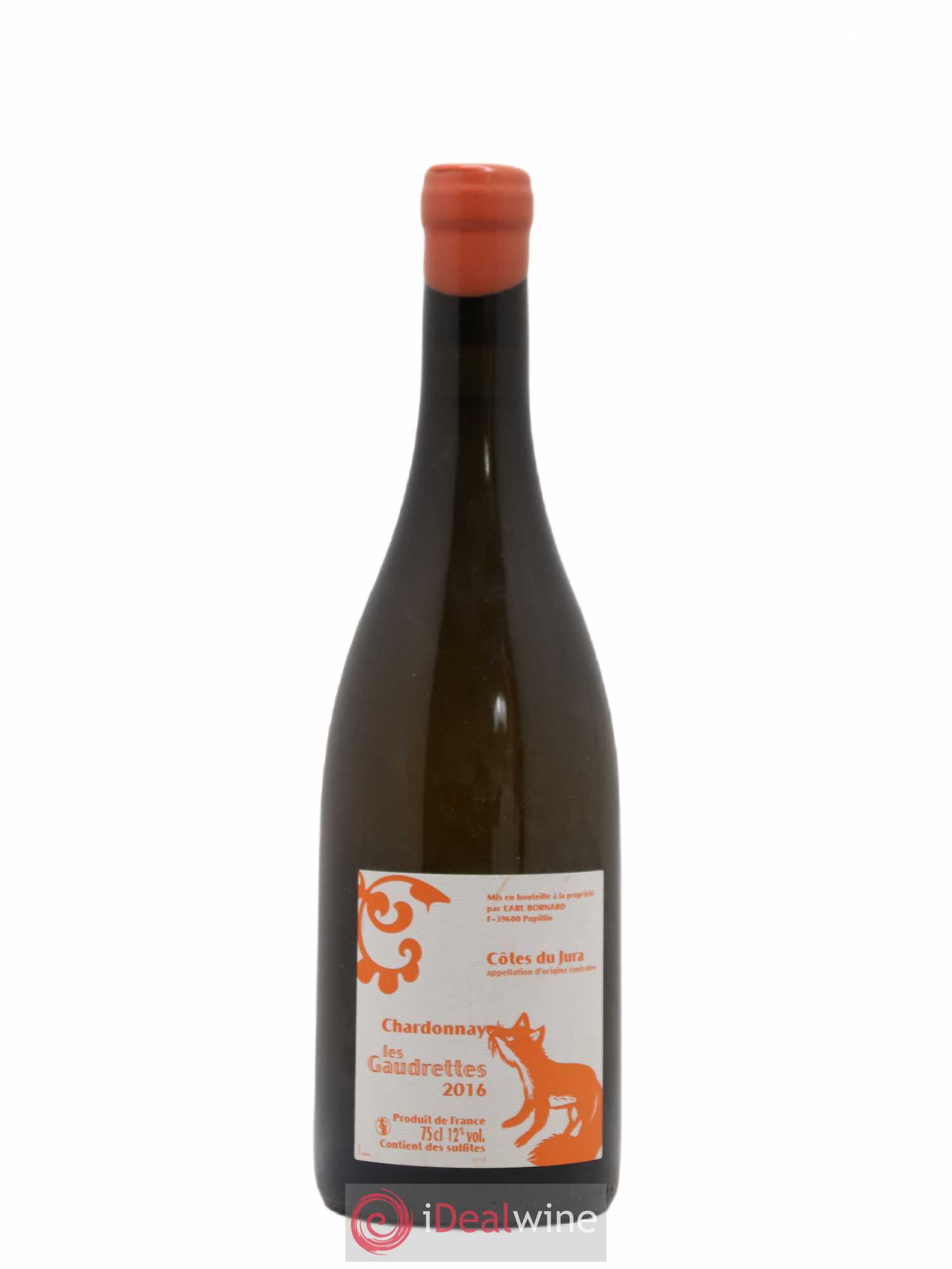 Côtes du Jura Les Gaudrettes Bornard 2016 - Lot de 1 bouteille - 0