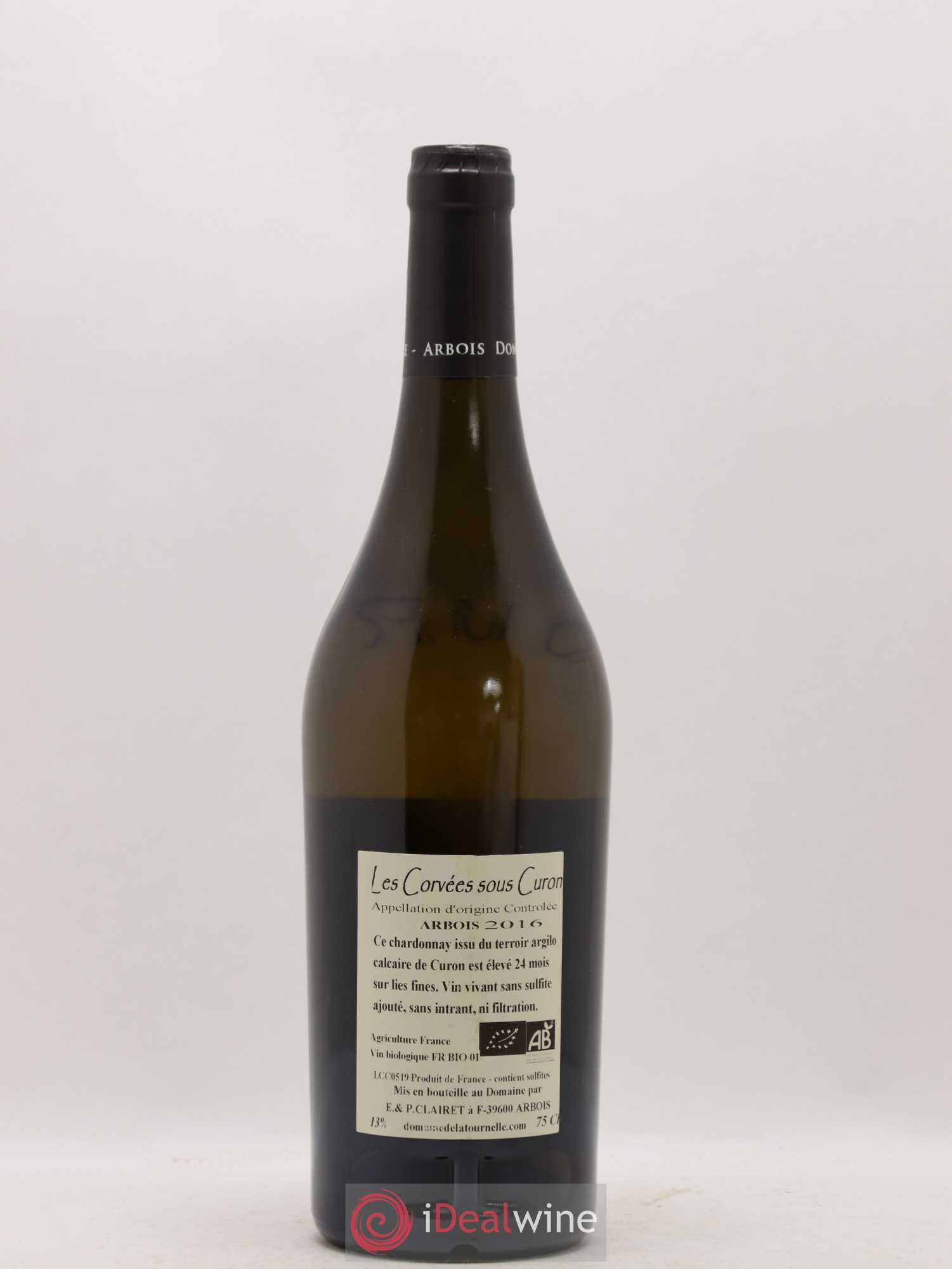 Arbois Les Corvées sous Curon Domaine de la Tournelle 2016 - Lot de 1 bouteille - 1