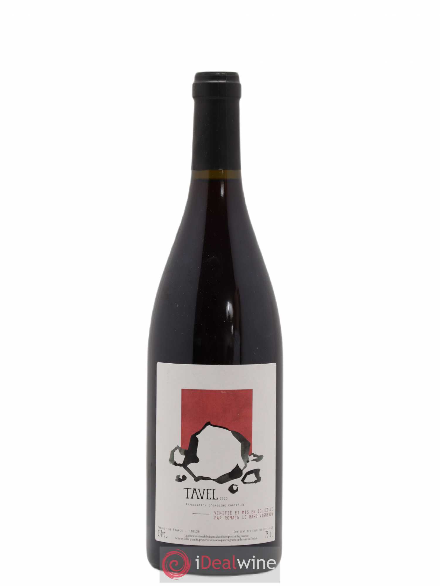 Tavel Romain Le Bars 2020 - Lot de 1 bouteille - 0
