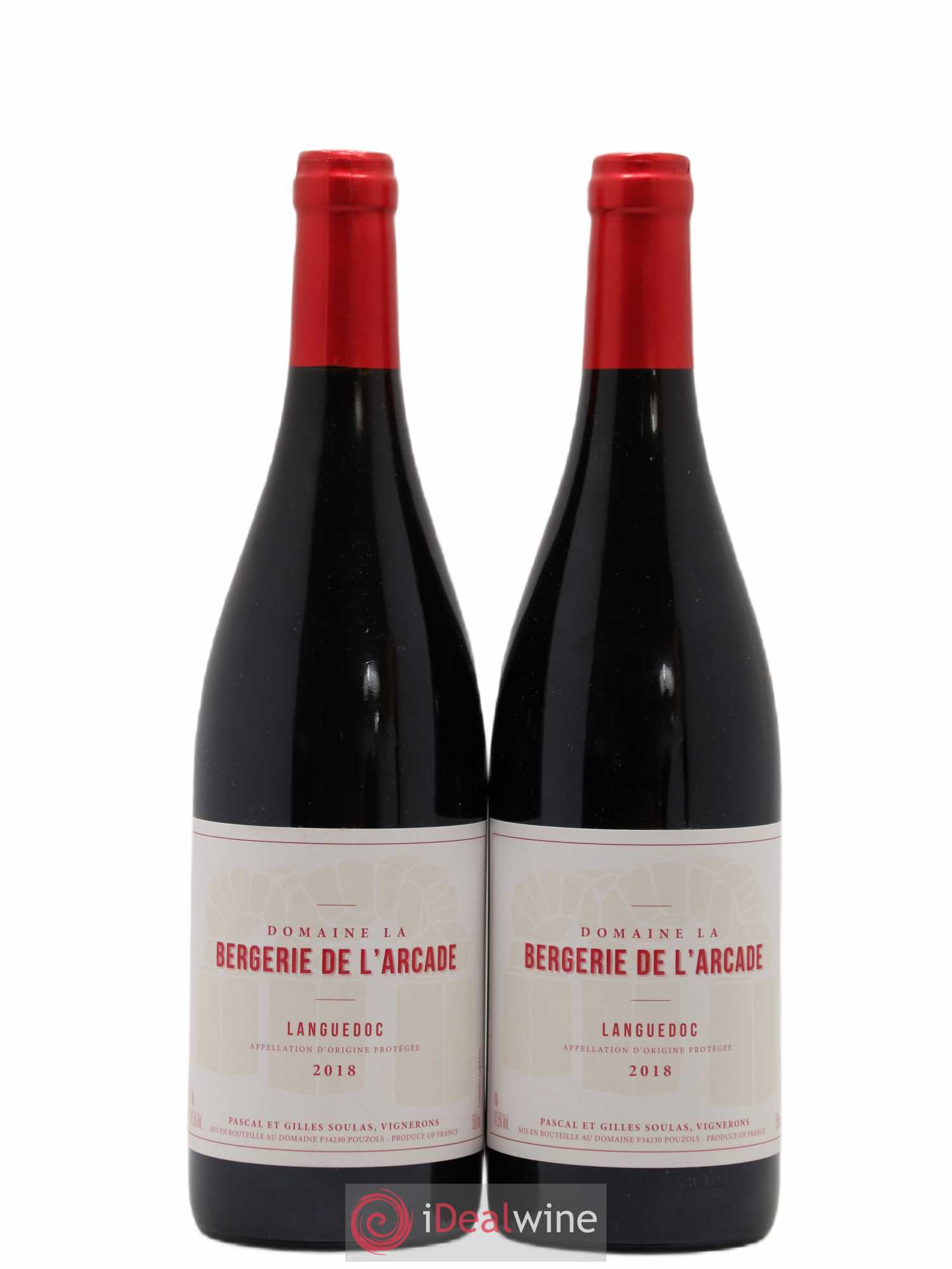 Languedoc La Bergerie de l'Arcade (Domaine) 2018 - Lot de 2 bouteilles - 0