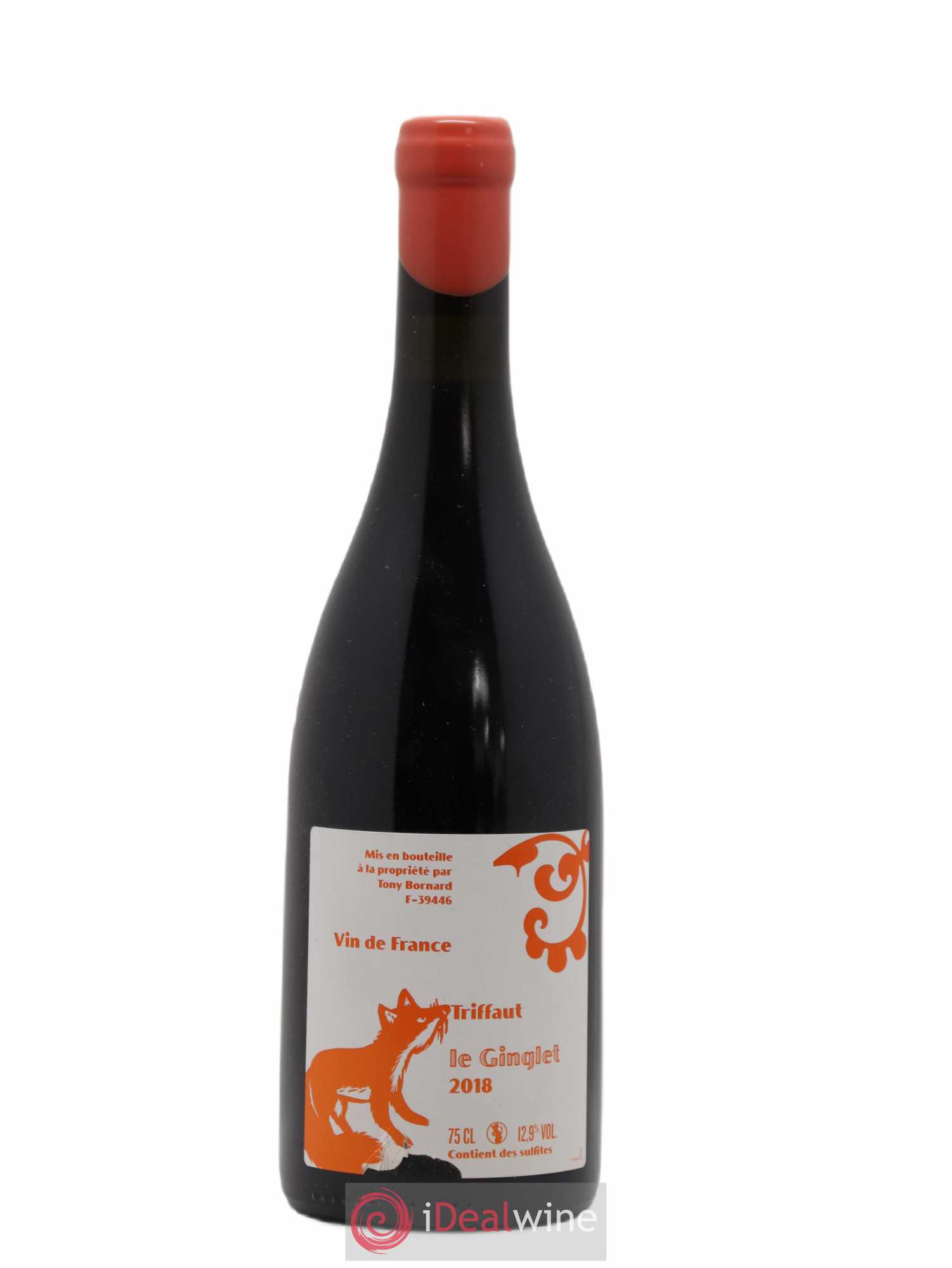 Vin de France Triffaut Le Ginglet Domaine Bornard 2018 - Posten von 1 Flasche - 0