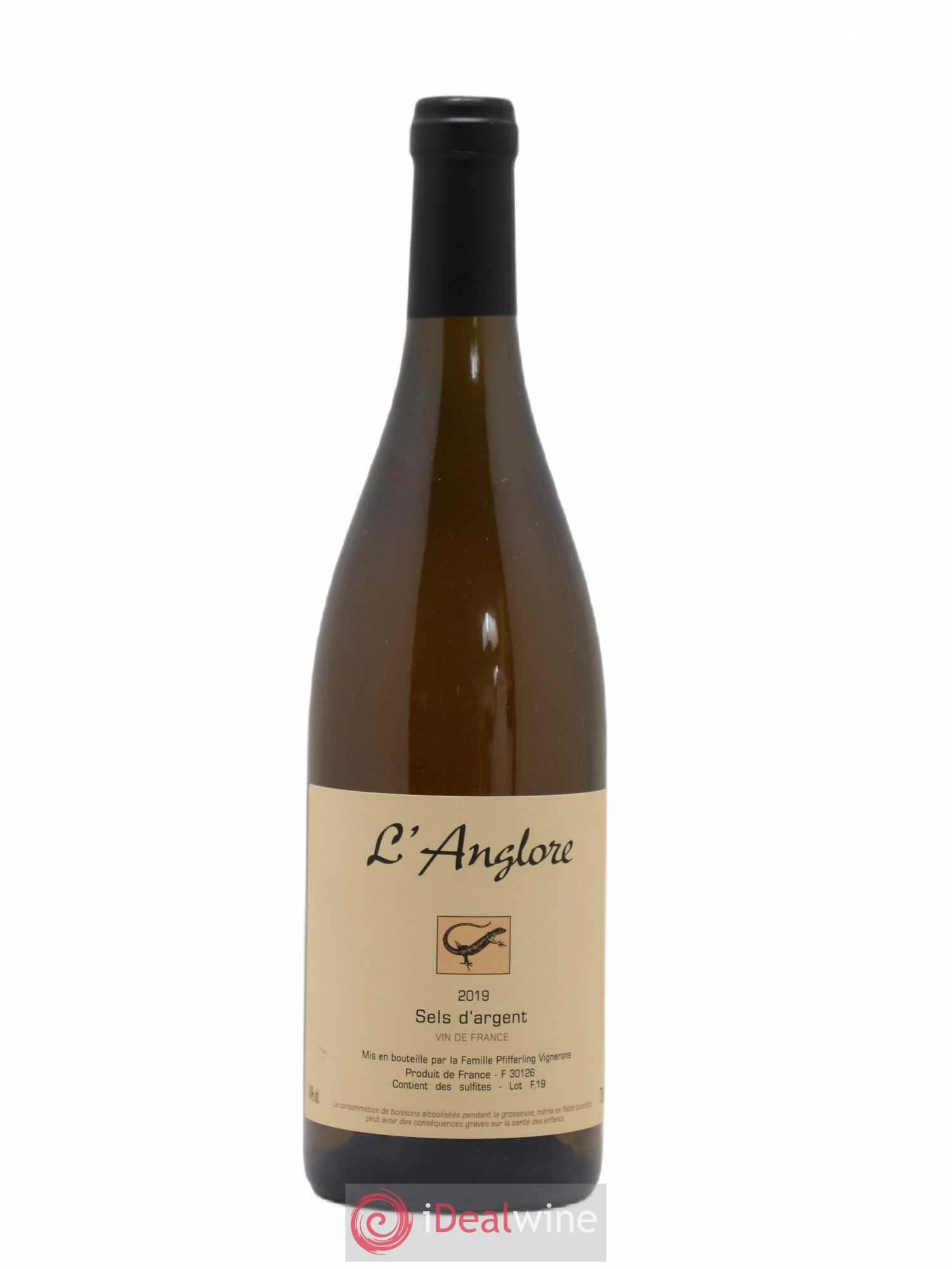 Vin de France Sels d'argent L'Anglore 2019 - Lot de 1 bouteille - 0