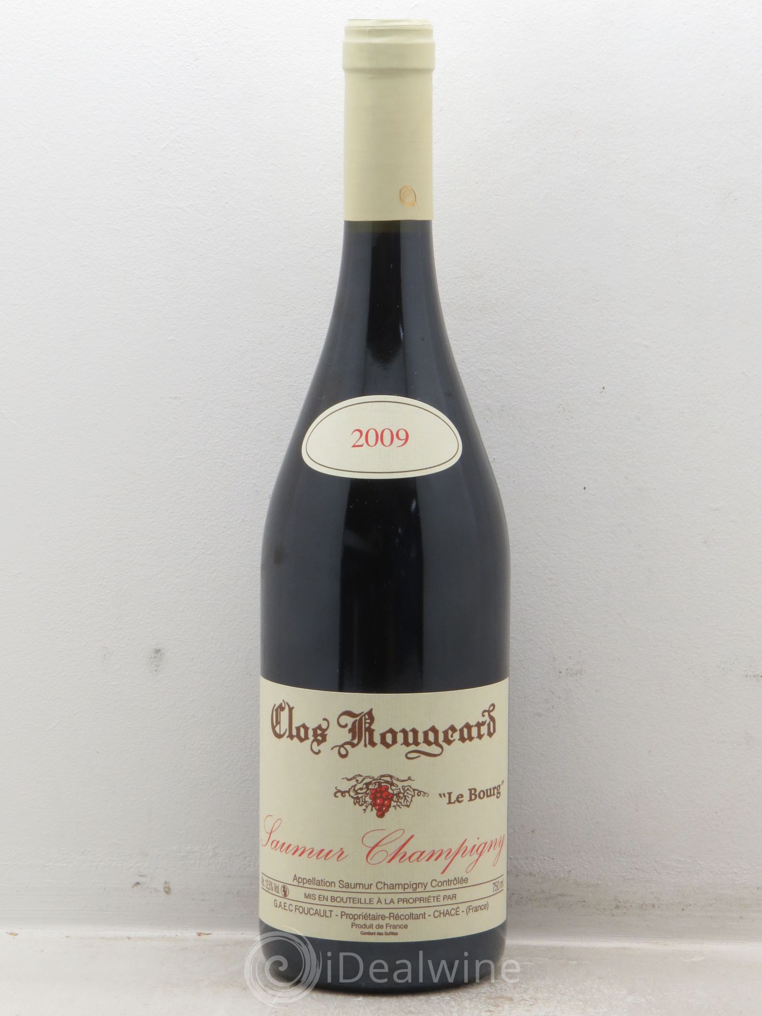 Saumur-Champigny Le Bourg Clos Rougeard 2009 - Lot de 1 bouteille - 0