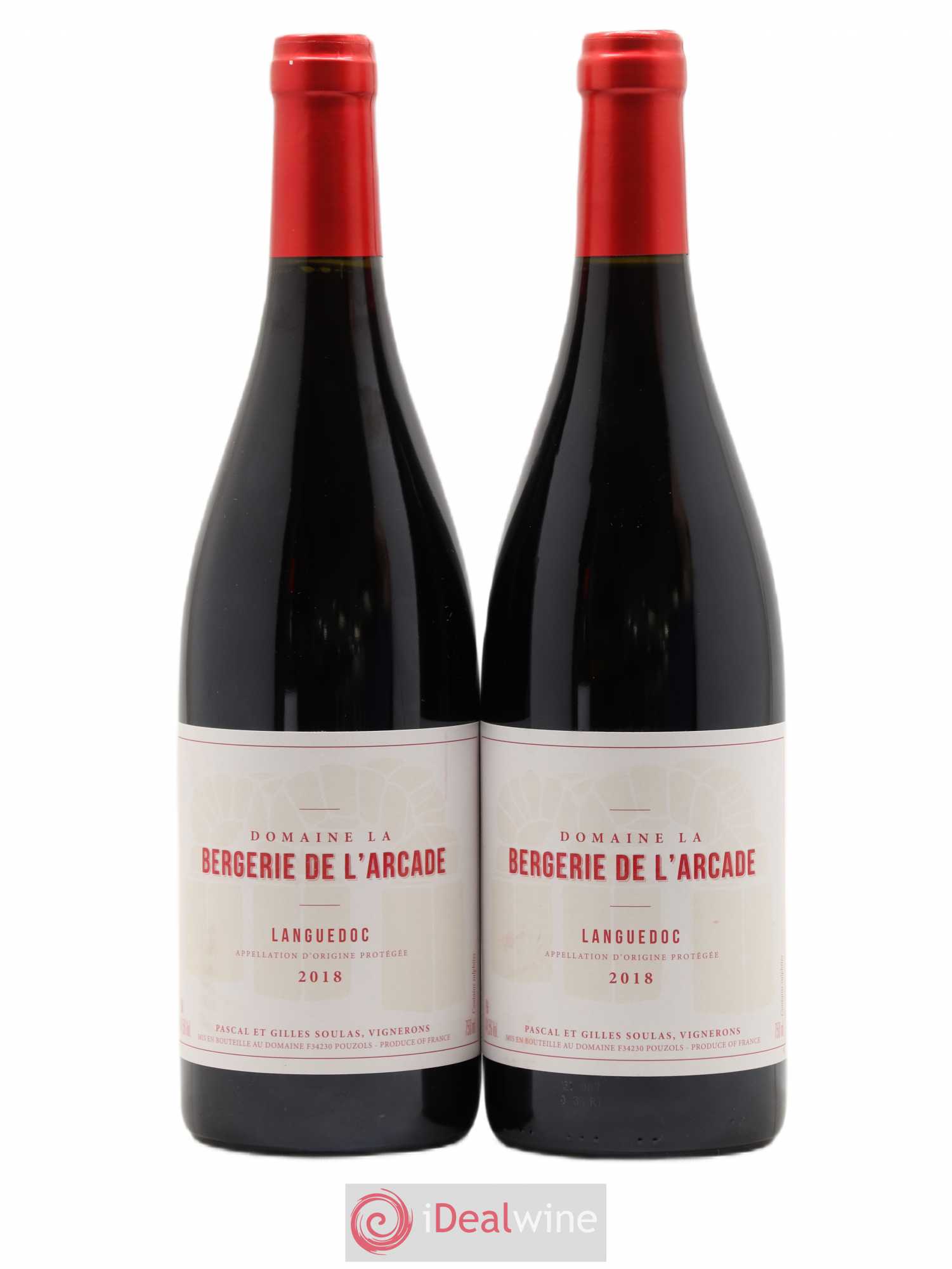 Languedoc La Bergerie de l'Arcade (Domaine) 2018 - Lot de 2 bouteilles - 0