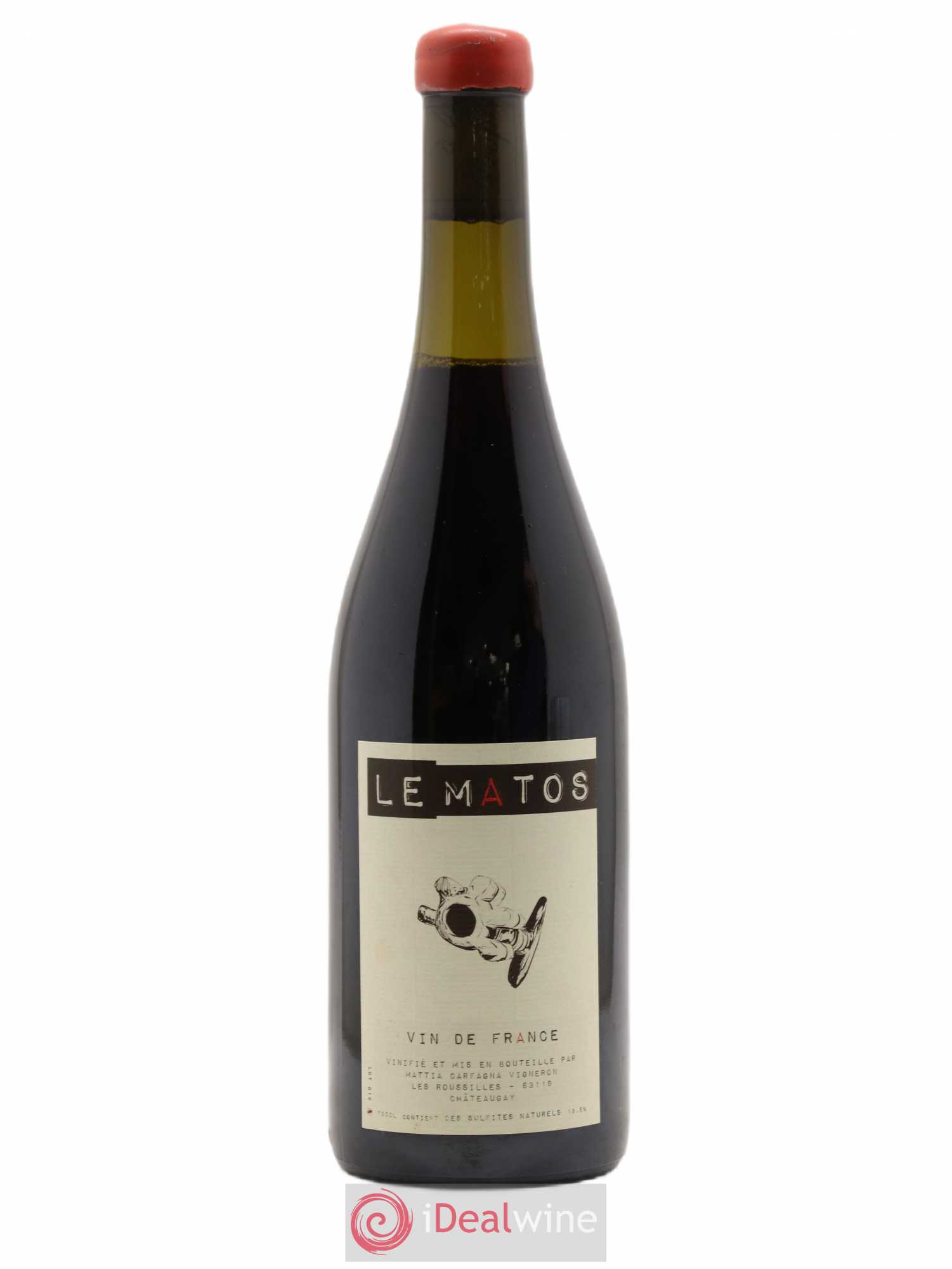 Vin de France Auvergne Le Matos Mattia Carfagna 2019 - Posten von 1 Flasche - 0