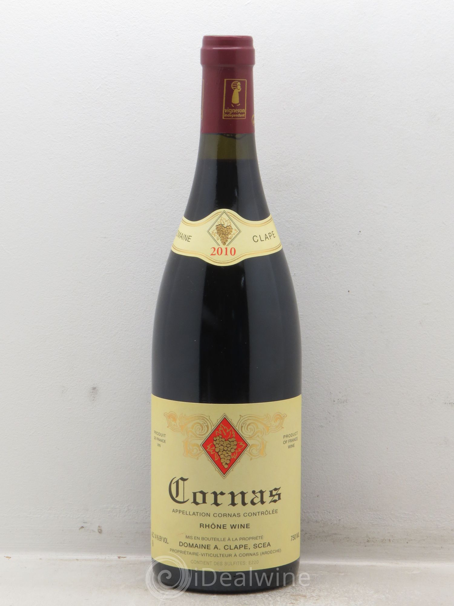 Cornas Auguste Clape 2010 - Lot de 1 bouteille - 0