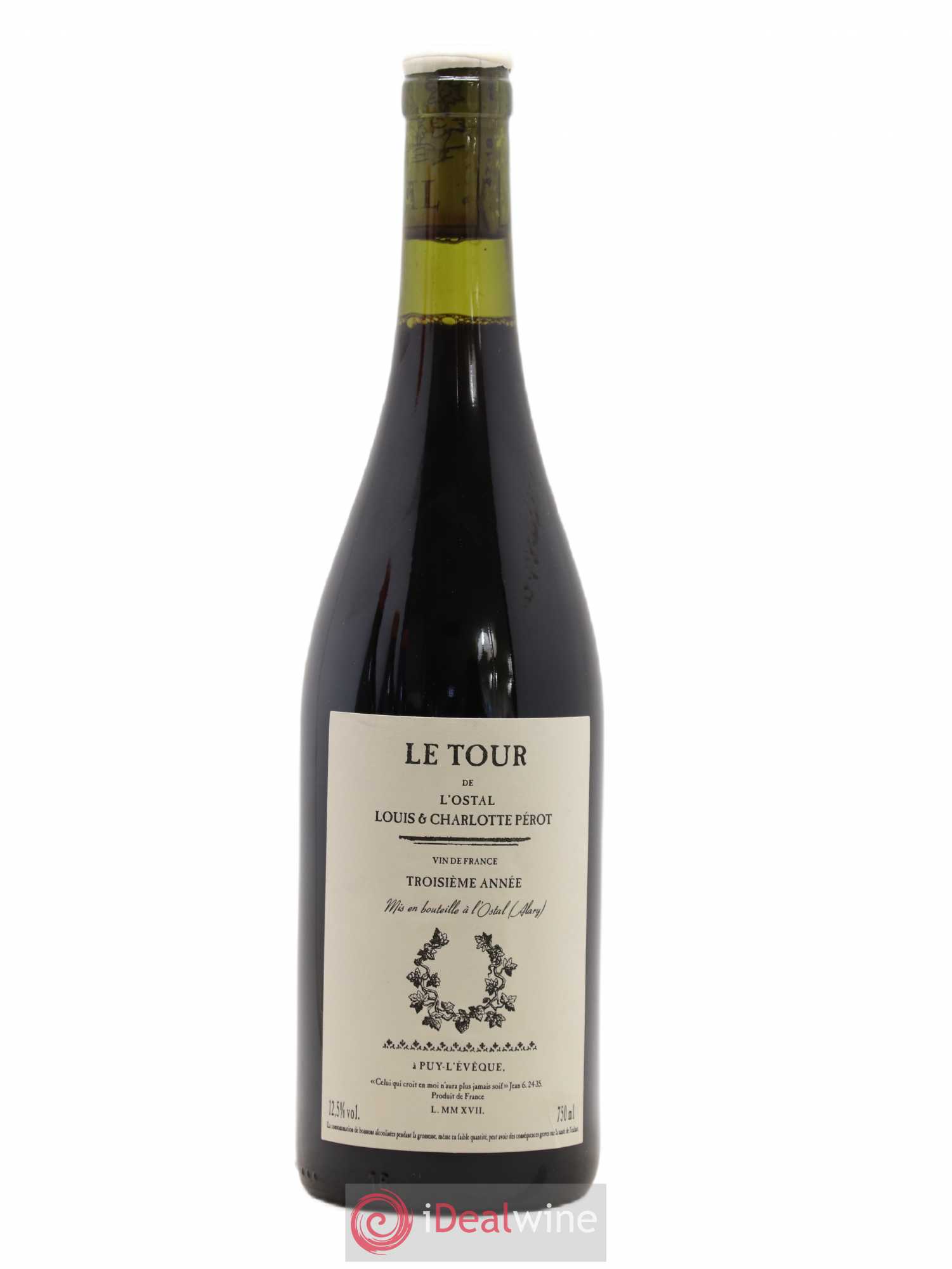 Sud-Ouest L'ostal blanc Le Tour 2017 - Posten von 1 Flasche - 0