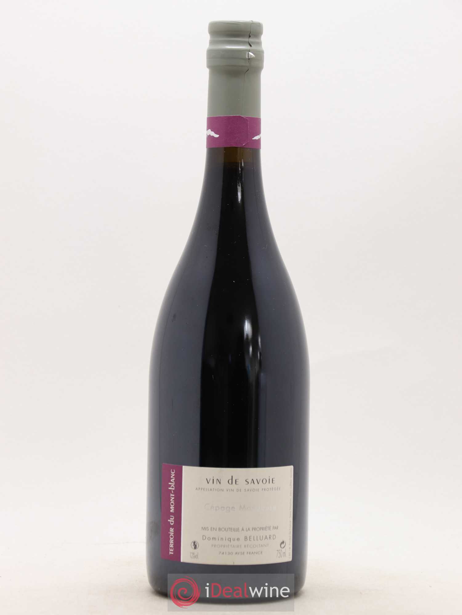 Vin de Savoie Mondeuse Amphore Domaine Belluard 2018 - Lot de 1 bouteille - 1