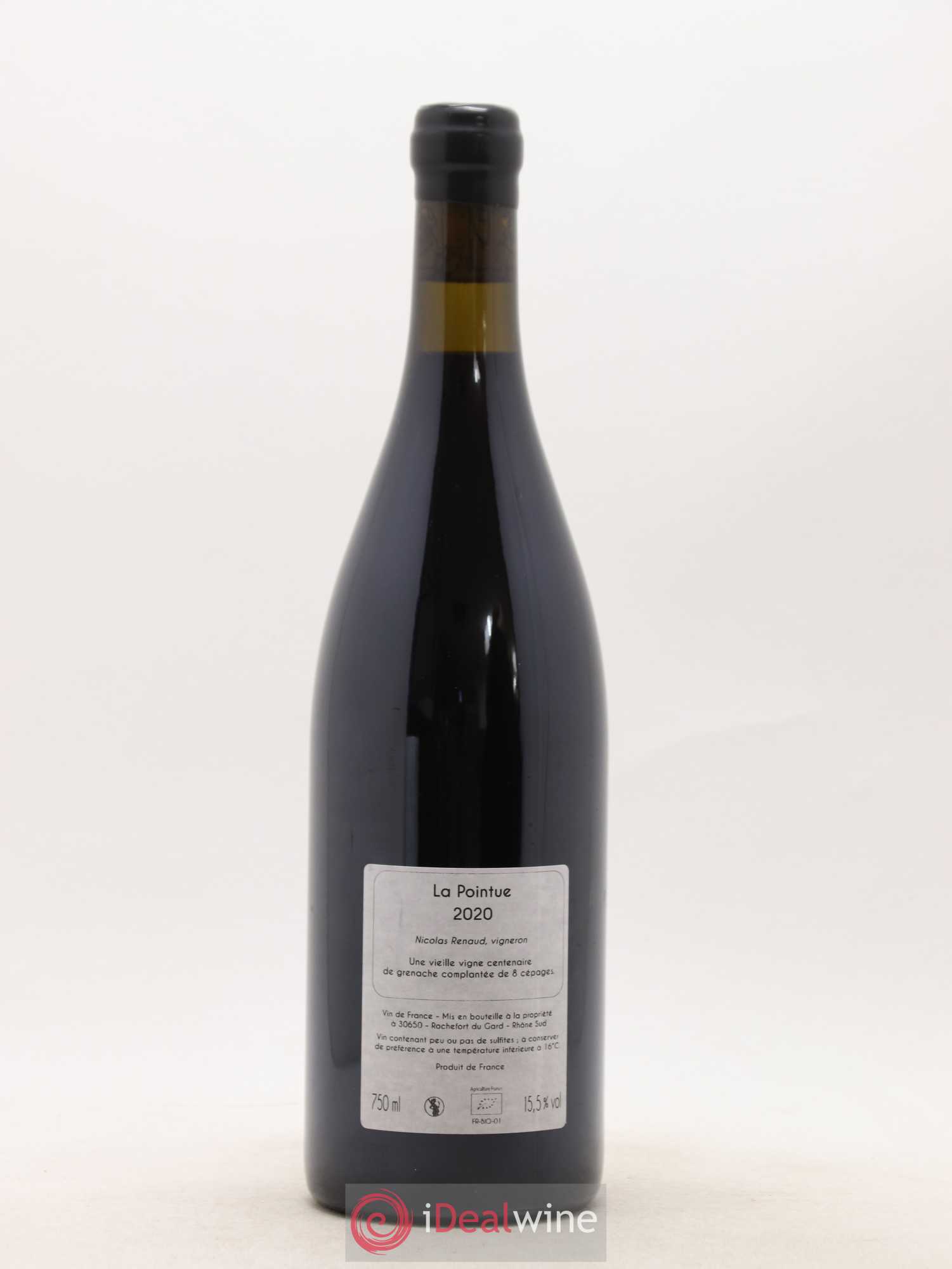 Vin de France La Pointue Nicolas Renaud (sans prix de réserve) 2020 - Posten von 1 Flasche - 1