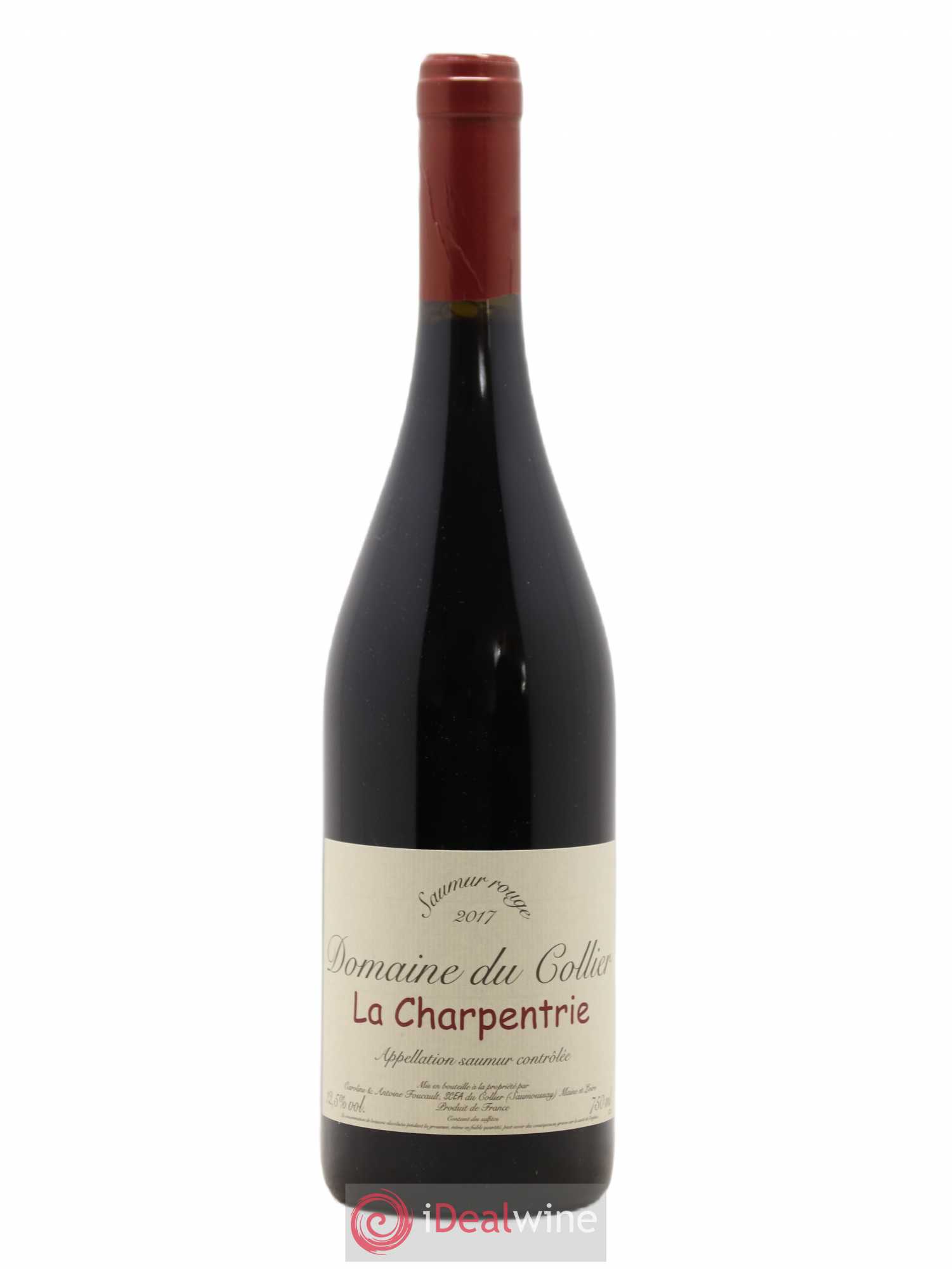 Saumur La Charpentrie Domaine du Collier 2017 - Lot de 1 bouteille - 0