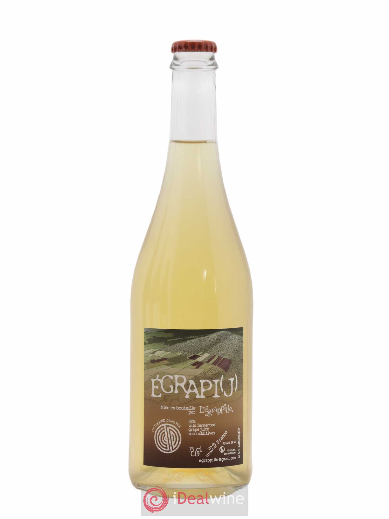 Vin de France Egrapij Catherine Dumoura 2019 - Posten von 1 Flasche - 0