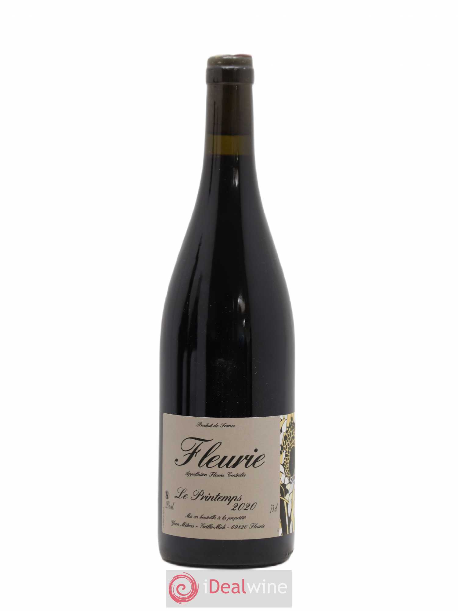 Fleurie Le Printemps Yvon Métras 2020 - Lot de 1 bouteille - 0