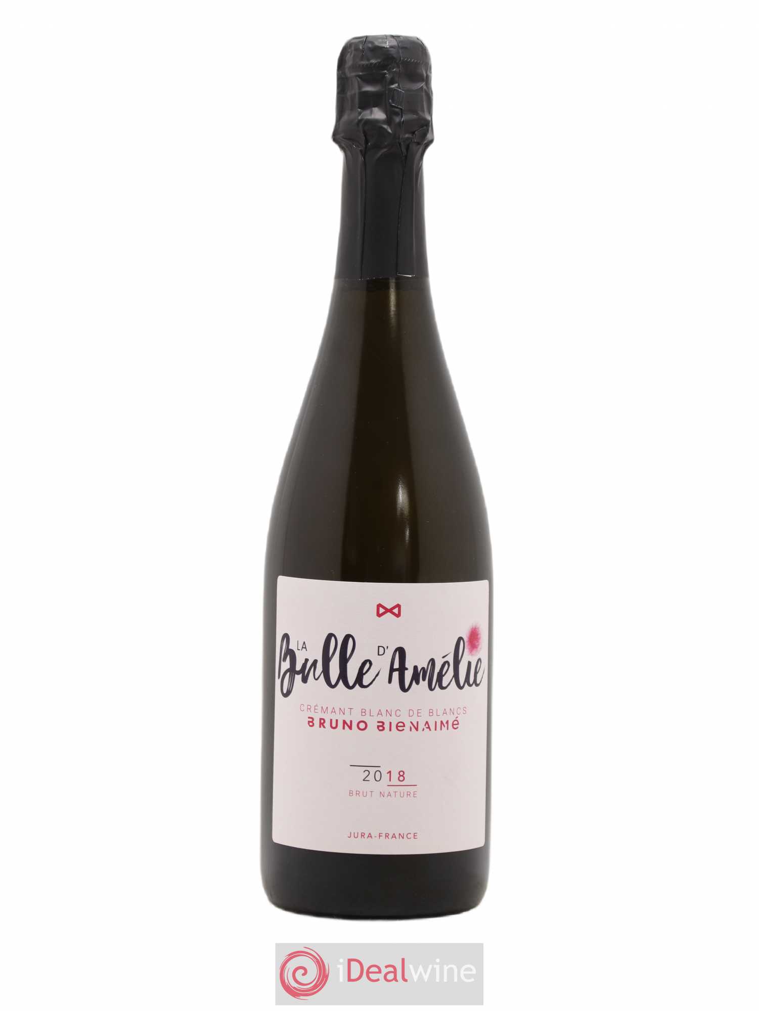 Crémant du Jura Blanc de blancs La bulle d'Amelie Bruno Bienaimé 2018 - Posten von 1 Flasche - 0