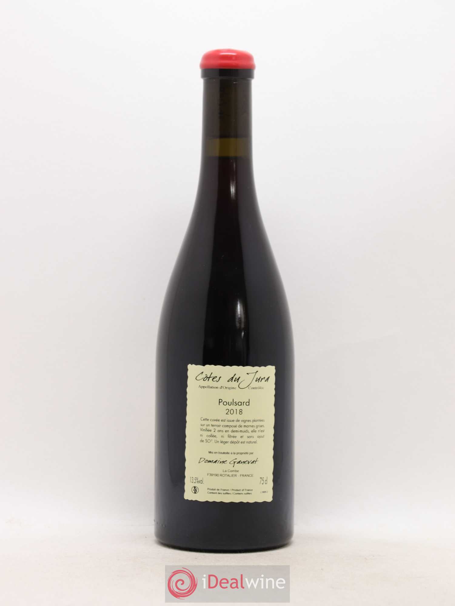 Côtes du Jura Les Chalasses Vieilles Vignes Poulsard Jean-François Ganevat (Domaine) 2018 - Lot de 1 bouteille - 1