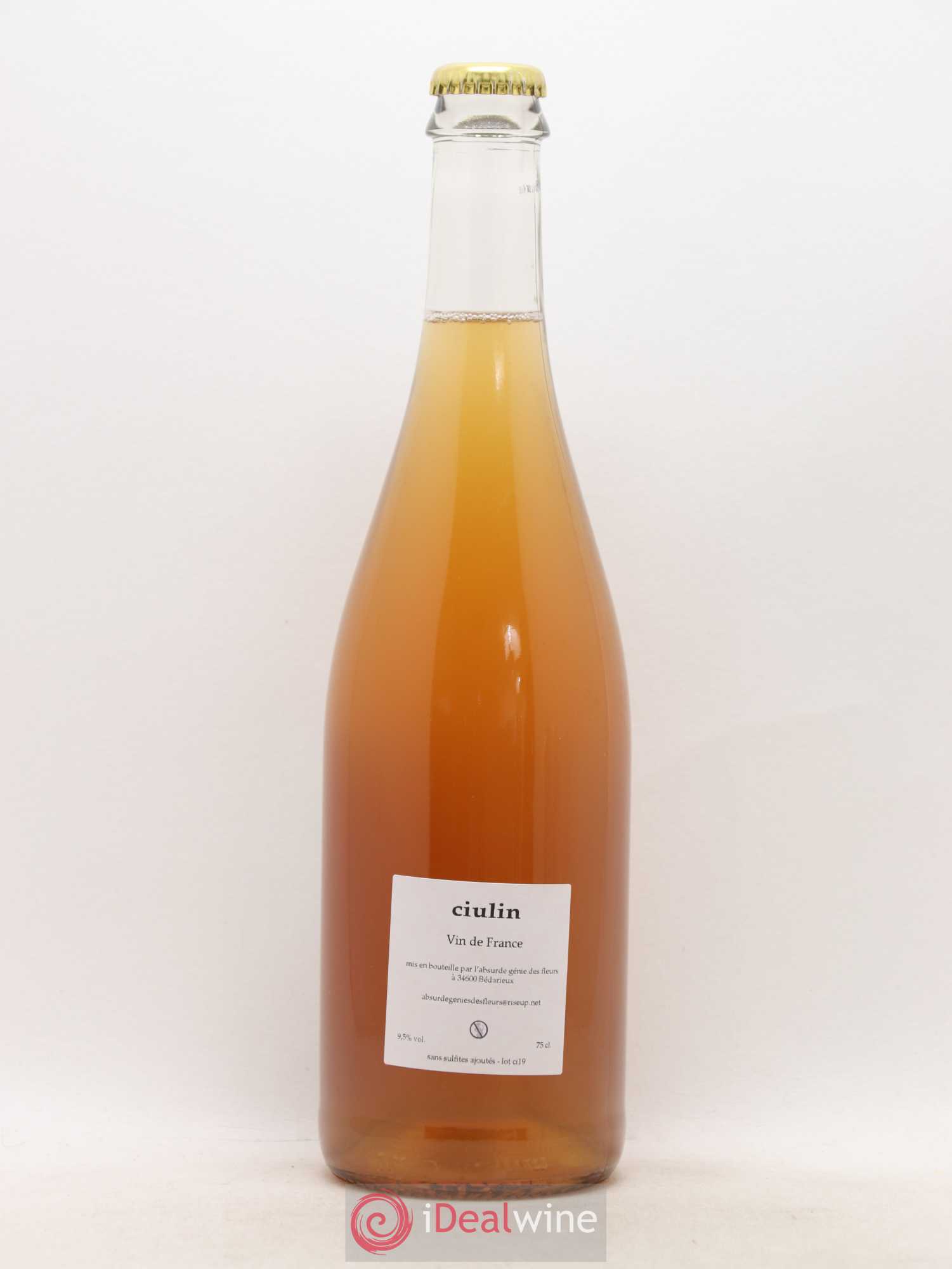 Vin de France L'absurde génie des fleurs Ciulin 2019 - Posten von 1 Flasche - 1