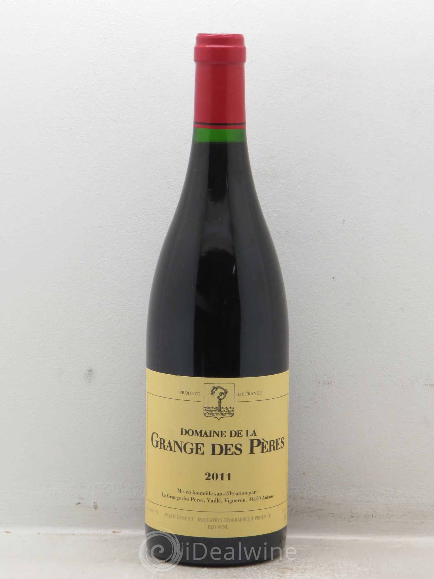 Pays d'Hérault Grange des Pères Laurent Vaillé 2011 - Lot de 1 bouteille - 0