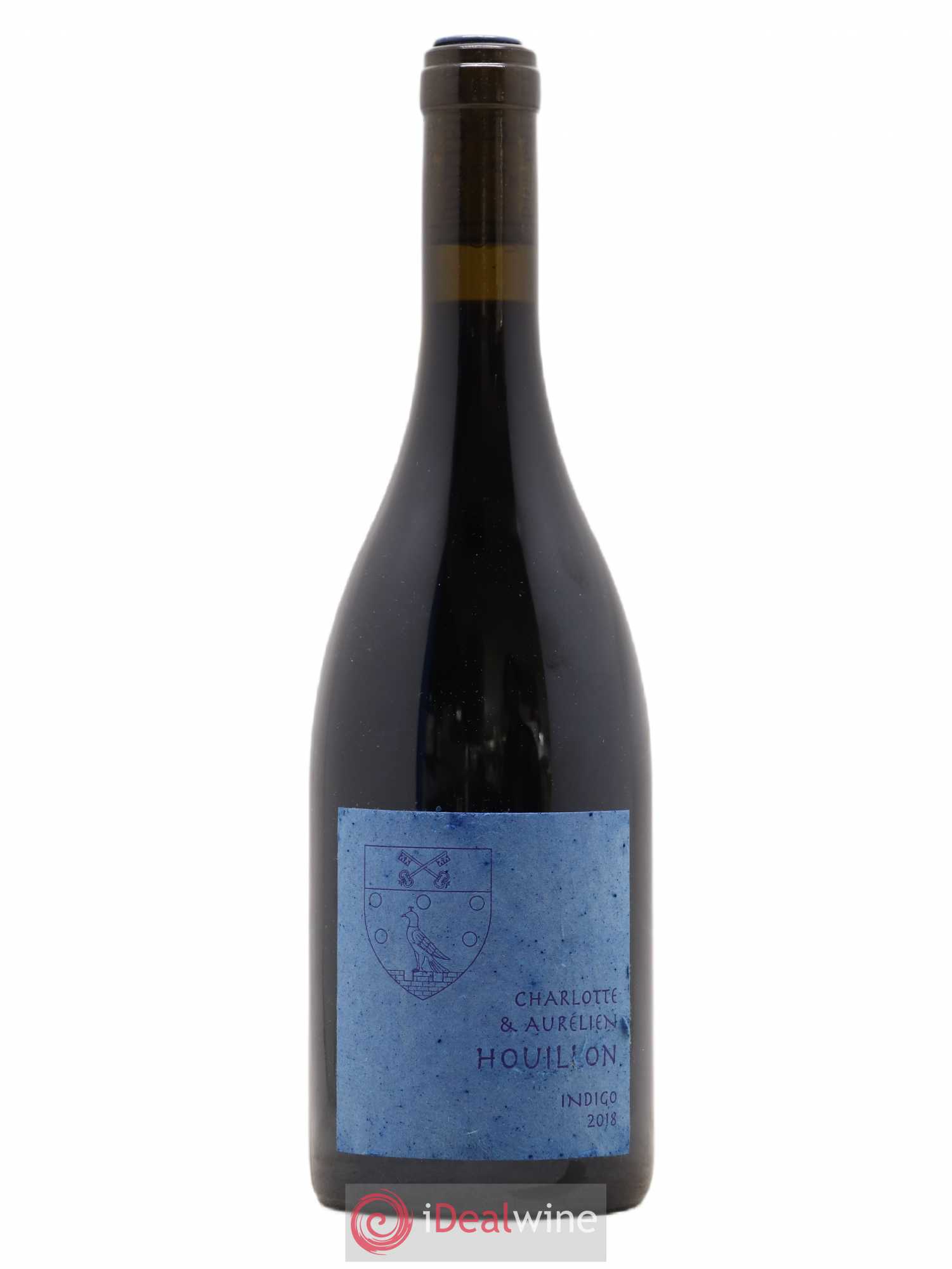 Vin de France (anciennement Côtes-du-Rhône) Indigo Aurélien et Charlotte Houillon 2018 - Lot de 1 bouteille - 0