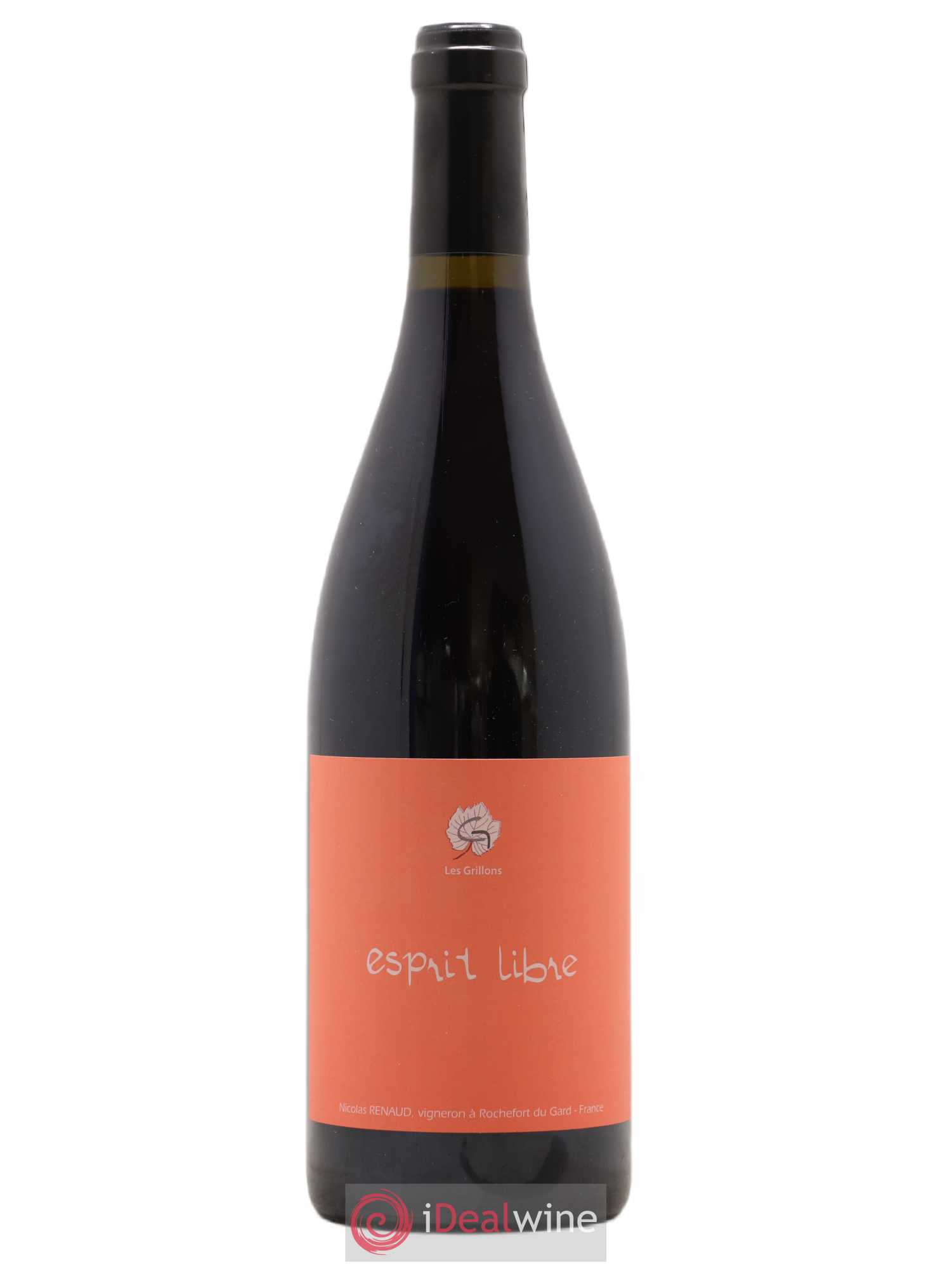 Vin de France Esprit Libre Clos des Grillons 2020 - Lot de 1 bouteille - 0