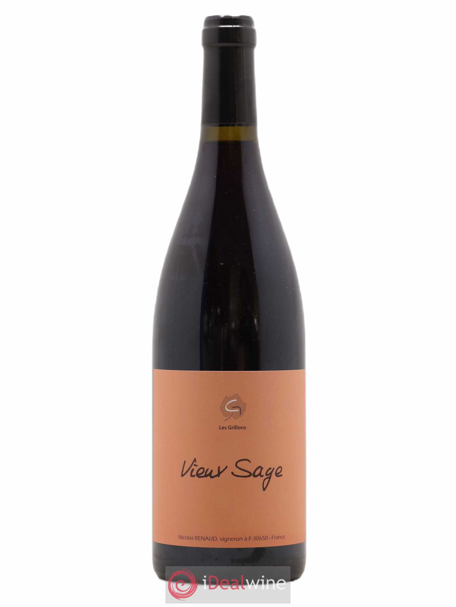 Vin de France Vieux Sage Clos des Grillons 2020 - Posten von 1 Flasche - 0