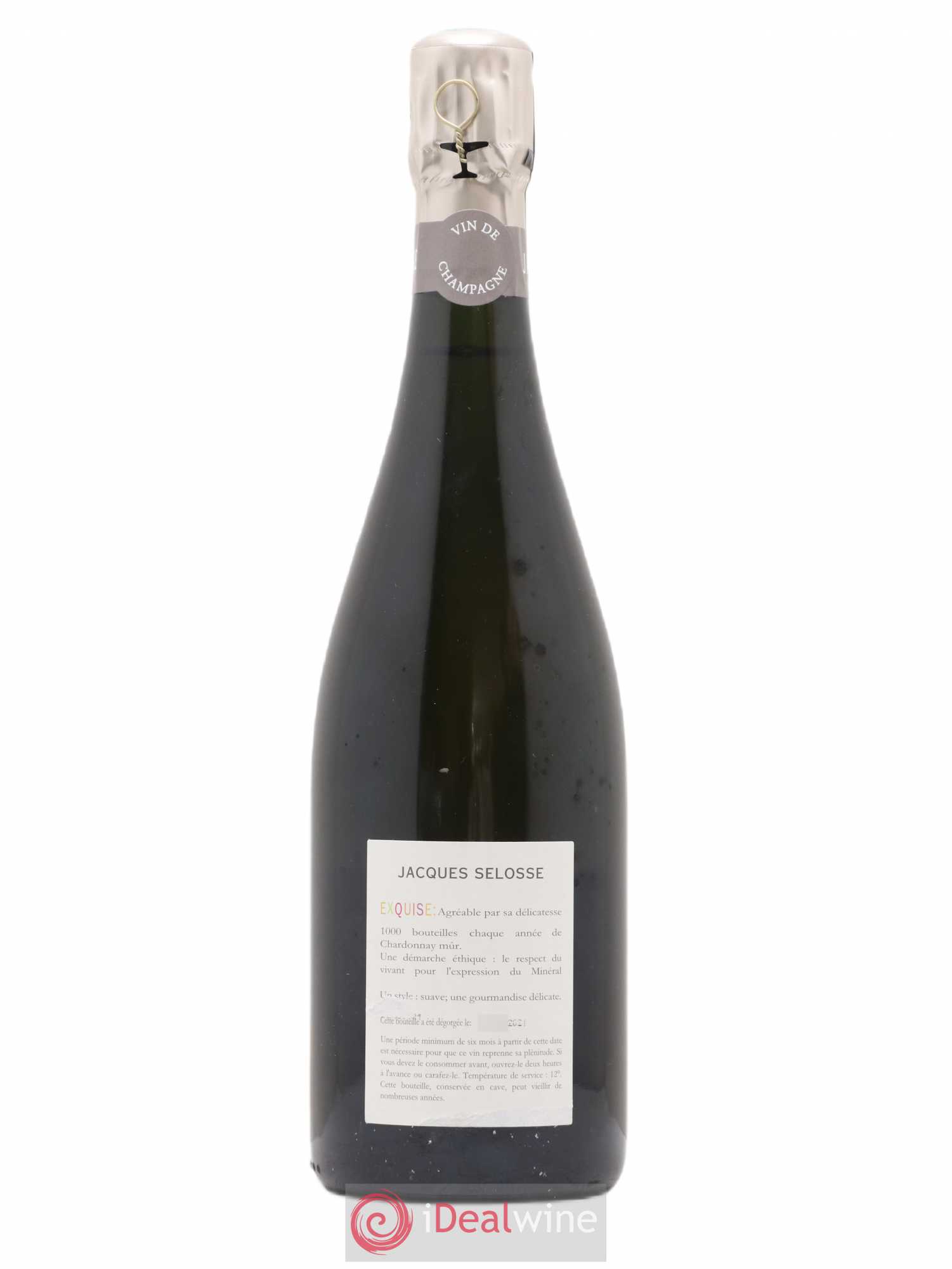 Exquise NV Jacques Selosse - Lot de 1 bouteille - 1