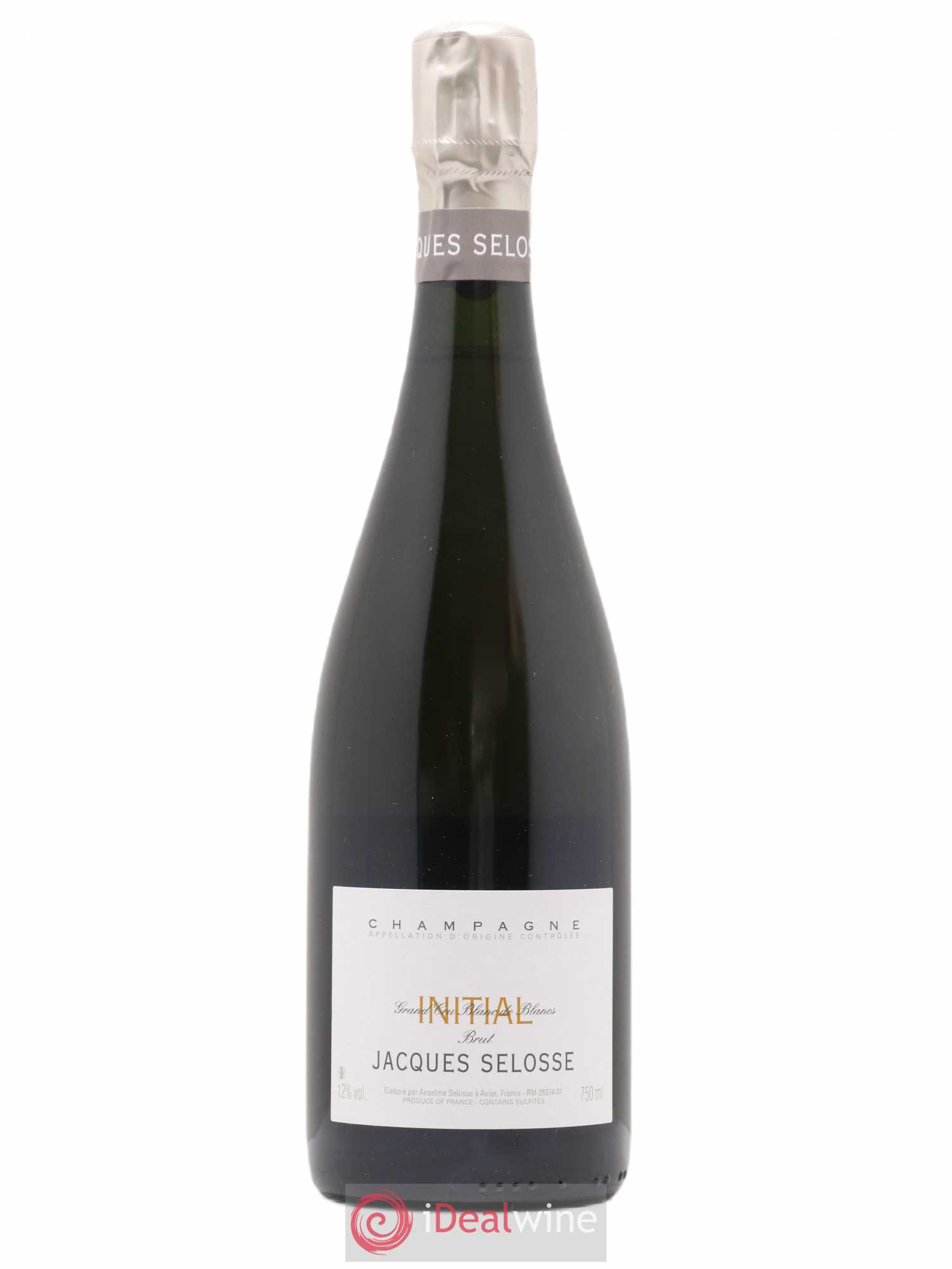 Initial Brut Jacques Selosse - Lot de 1 bouteille - 0