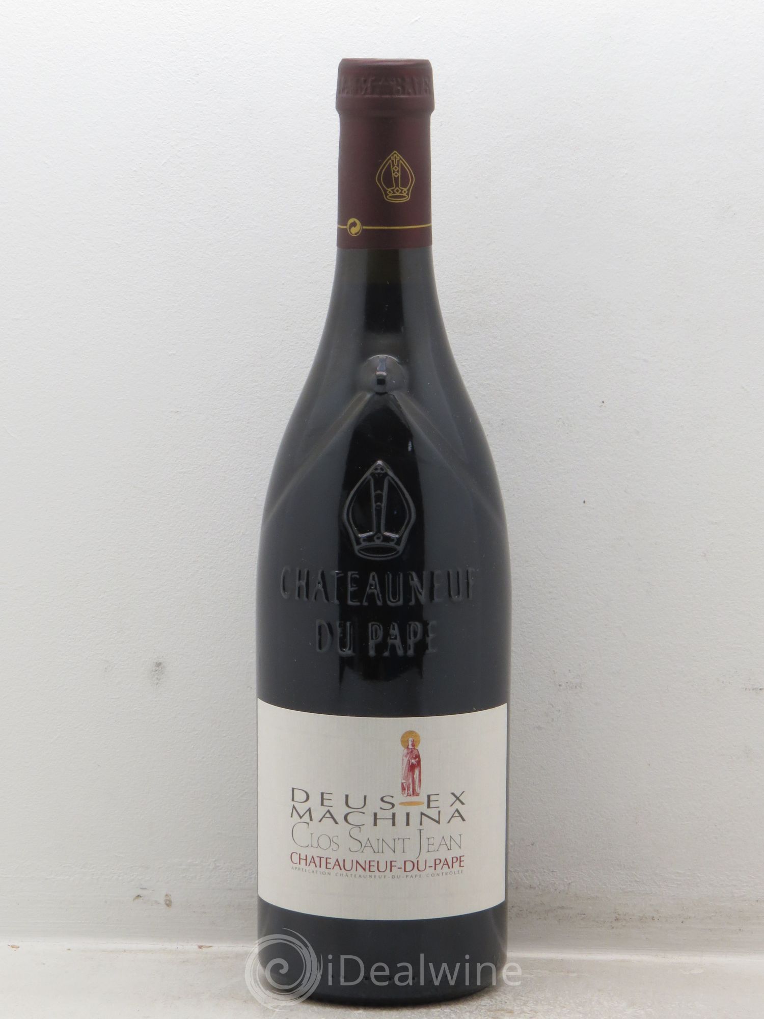 Châteauneuf-du-Pape Clos Saint-Jean Deus Ex Machina Pascal et Vincent Maurel 2012 - Lot de 1 bouteille - 0