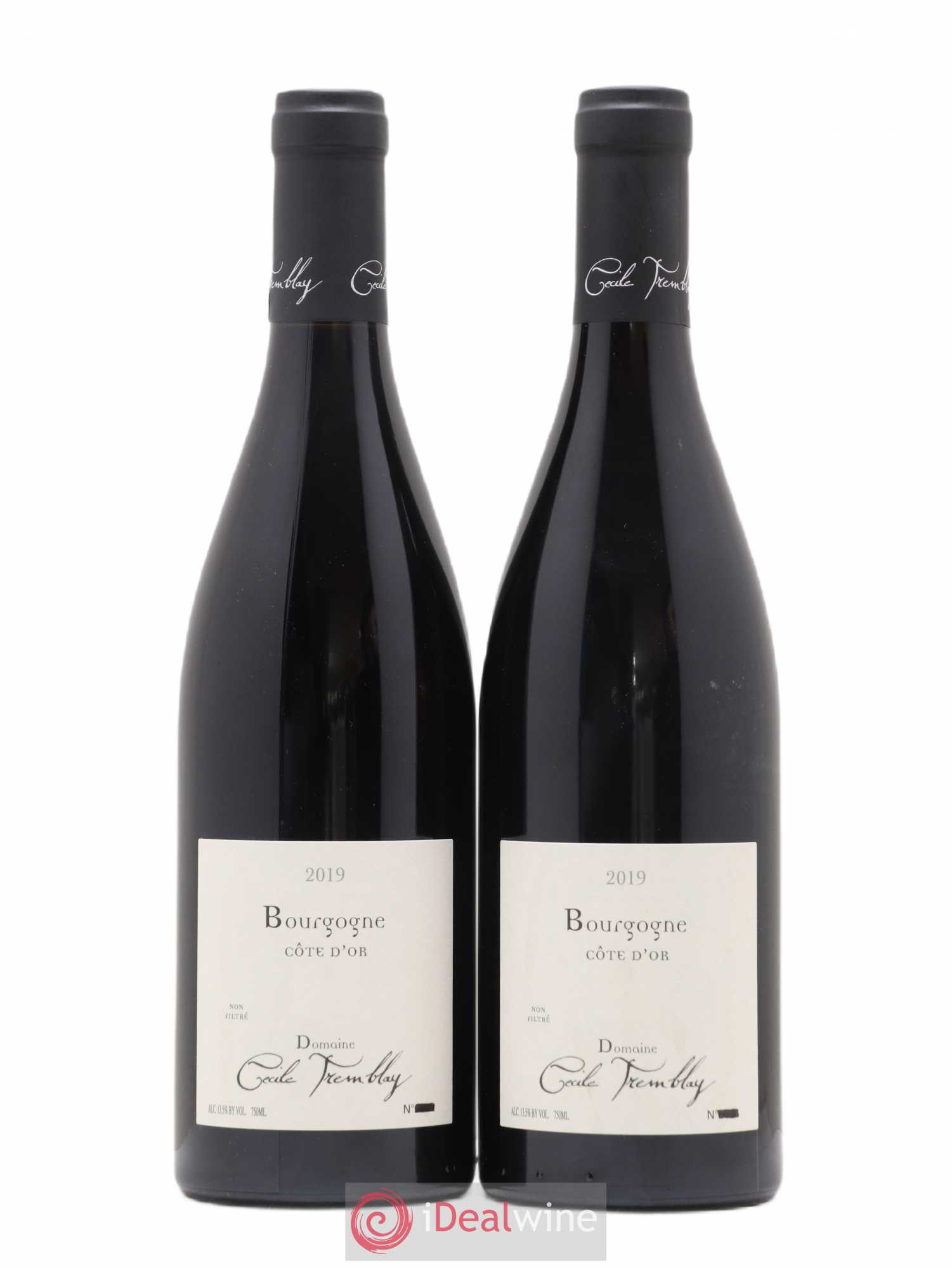 Bourgogne Côte-d'Or Cécile Tremblay 2019 - Lot de 2 bouteilles - 0