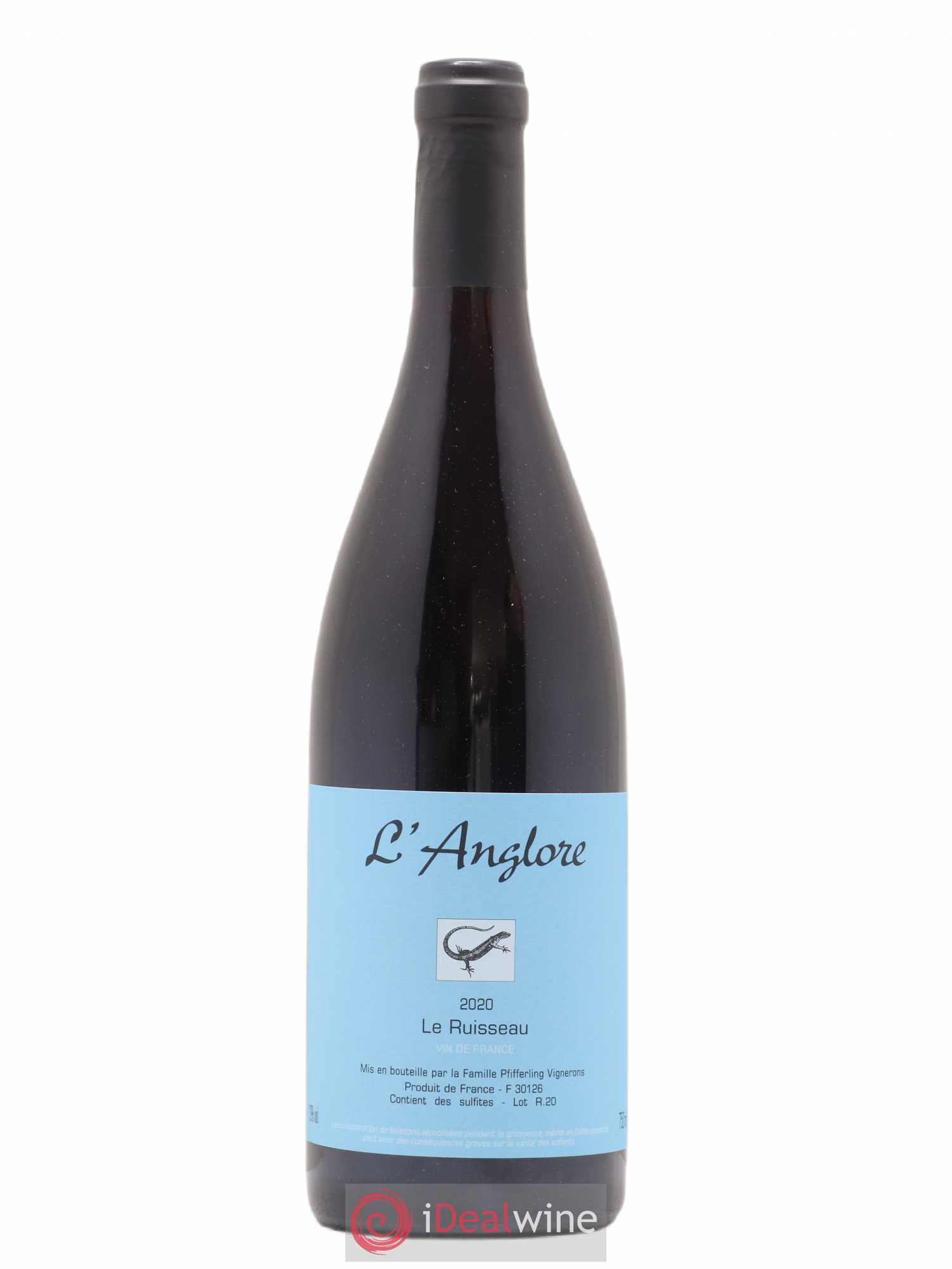 Vin de France Le Ruisseau L'Anglore 2020 - Lot de 1 bouteille - 0