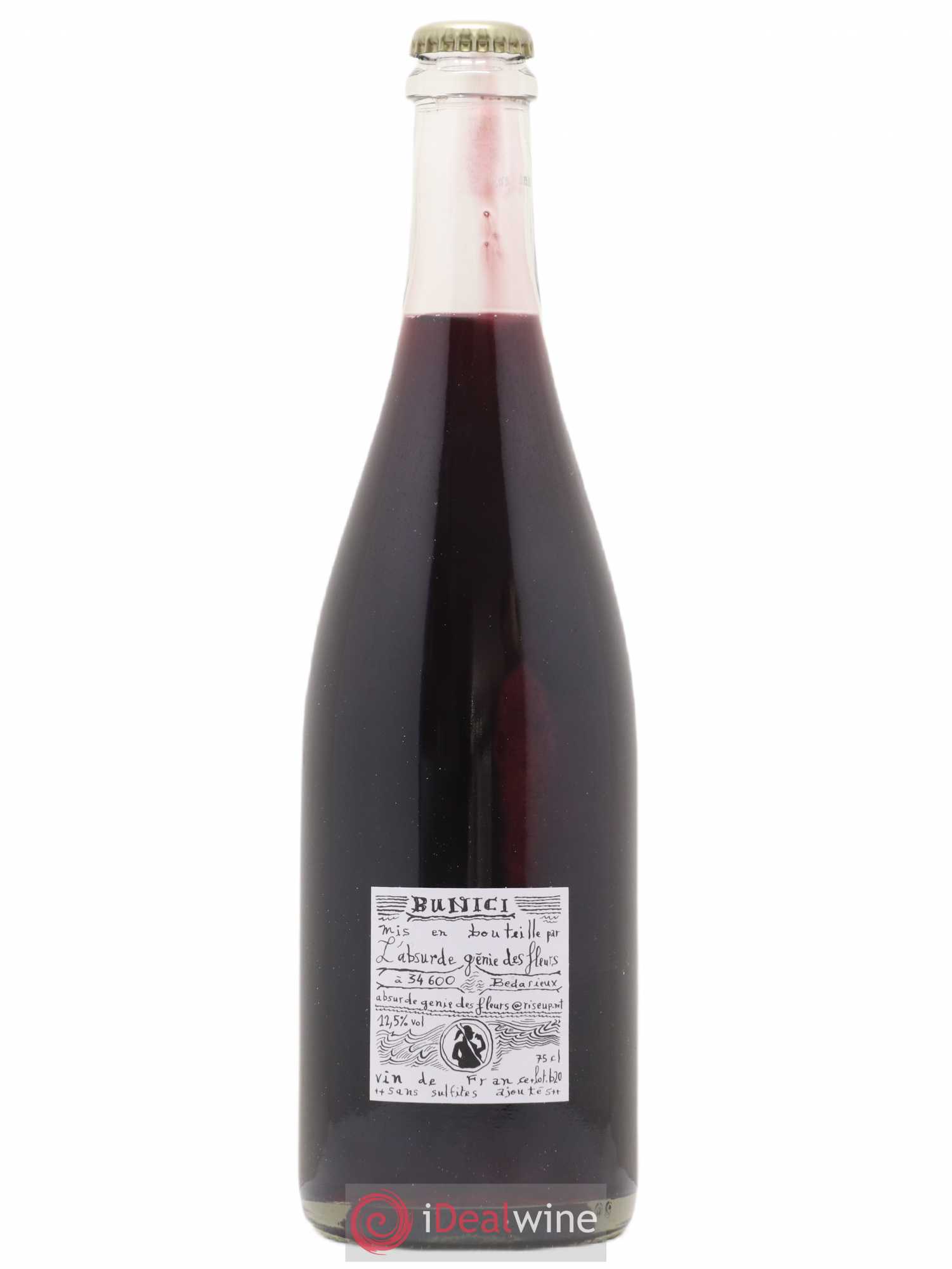 Vin de France Bunici L'absurde Génie des Fleurs 2020 - Posten von 1 Flasche - 1