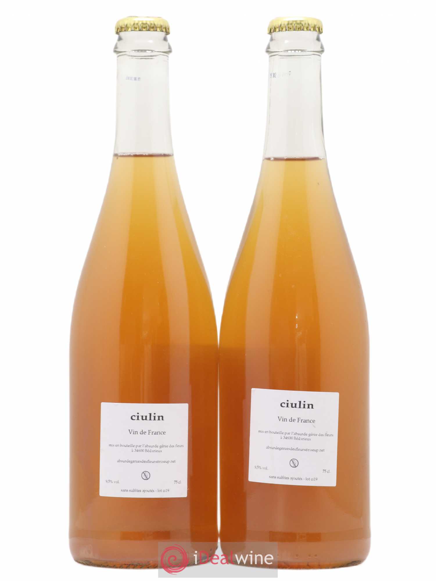 Vin de France Ciulin L'absurde Génie des Fleurs 2020 - Posten von 2 Flaschen - 1
