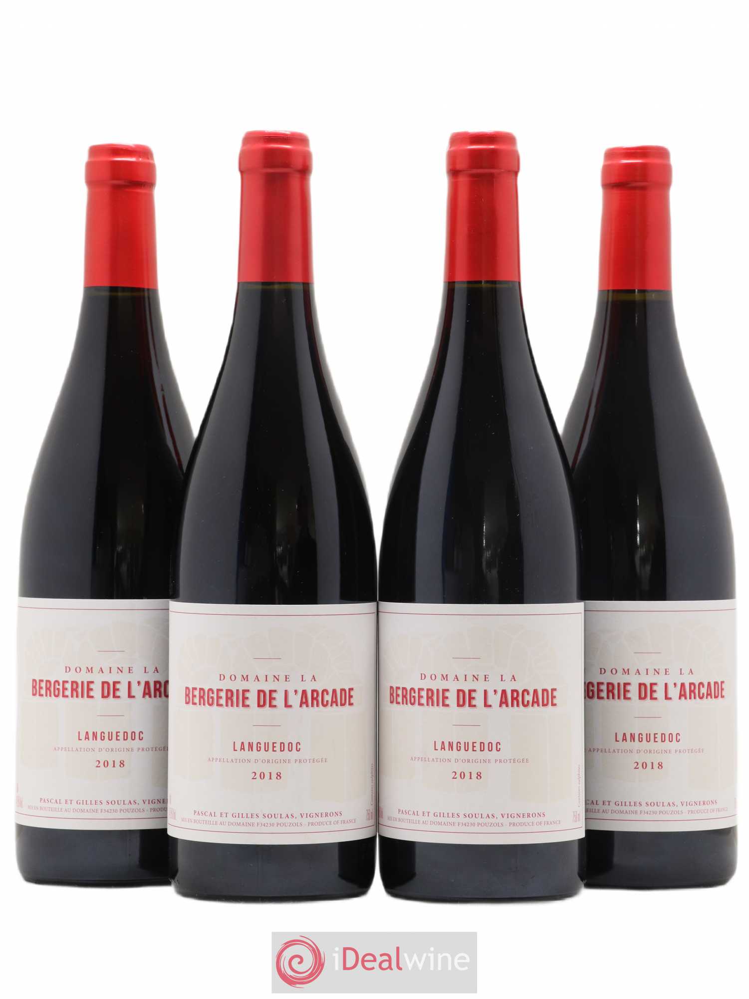 Languedoc La Bergerie de l'Arcade (Domaine) 2018 - Lot de 4 bouteilles - 0