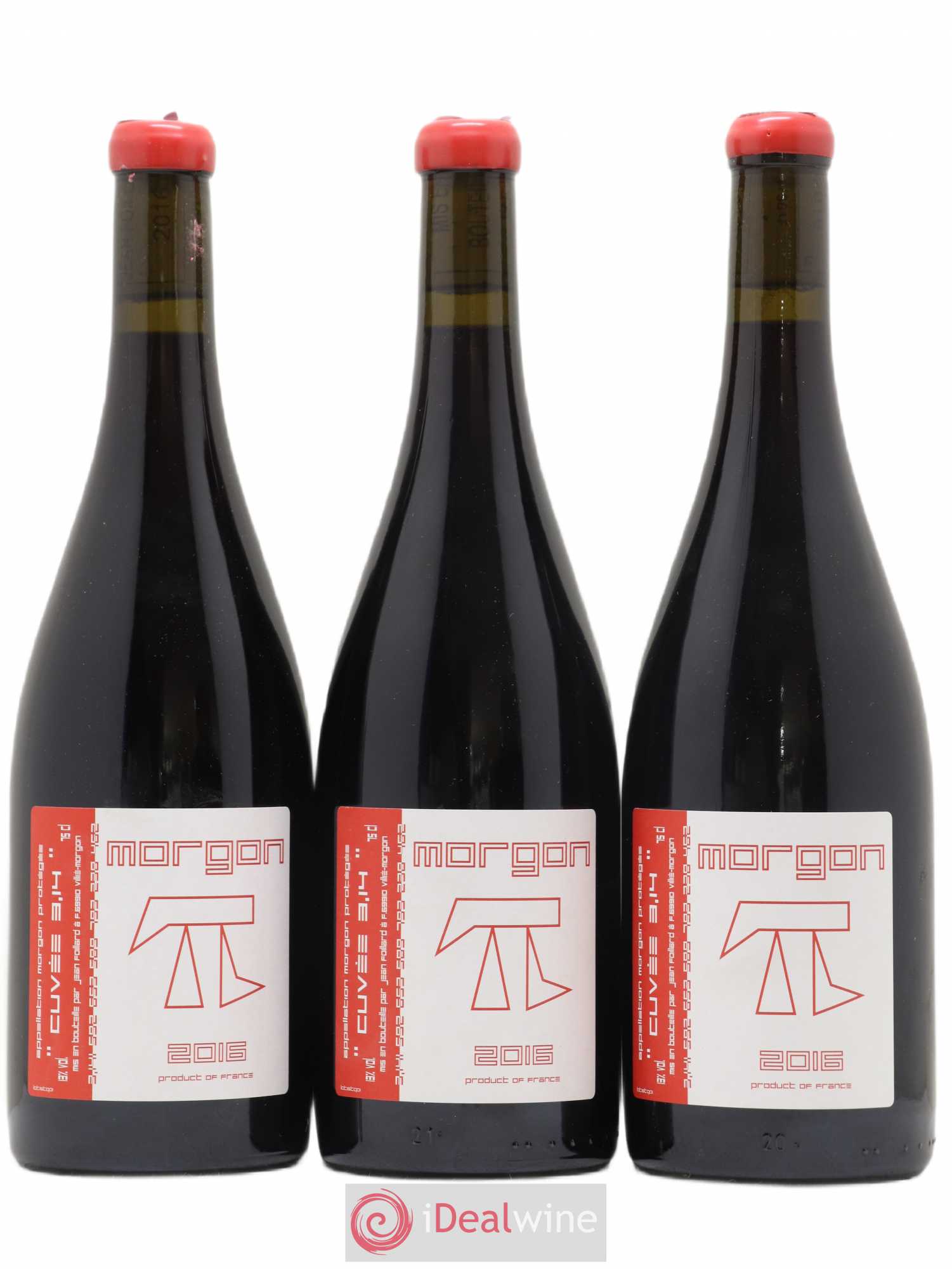 Morgon 3.14 Jean Foillard 2016 - Lot de 6 bouteilles - 2
