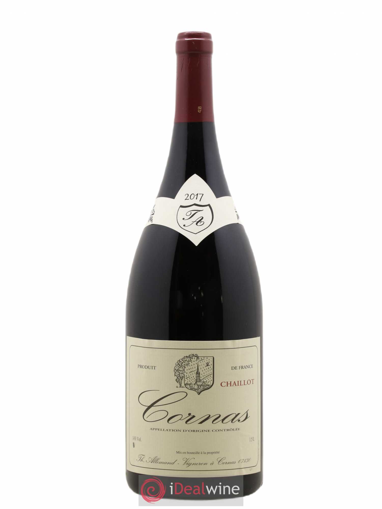 Cornas Chaillot Thierry Allemand 2017 - Lot de 1 magnum - 0