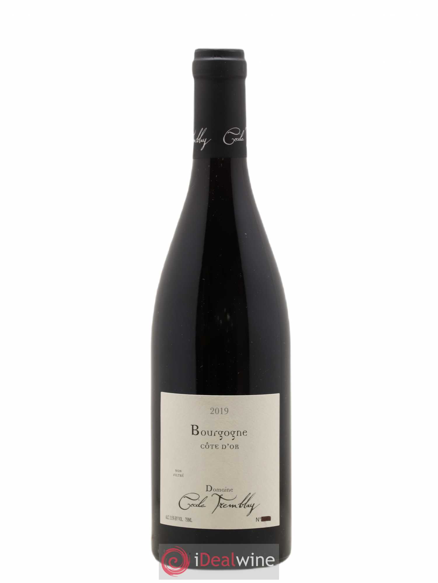 Bourgogne Côte-d'Or Cécile Tremblay 2019 - Lot de 1 bouteille - 0
