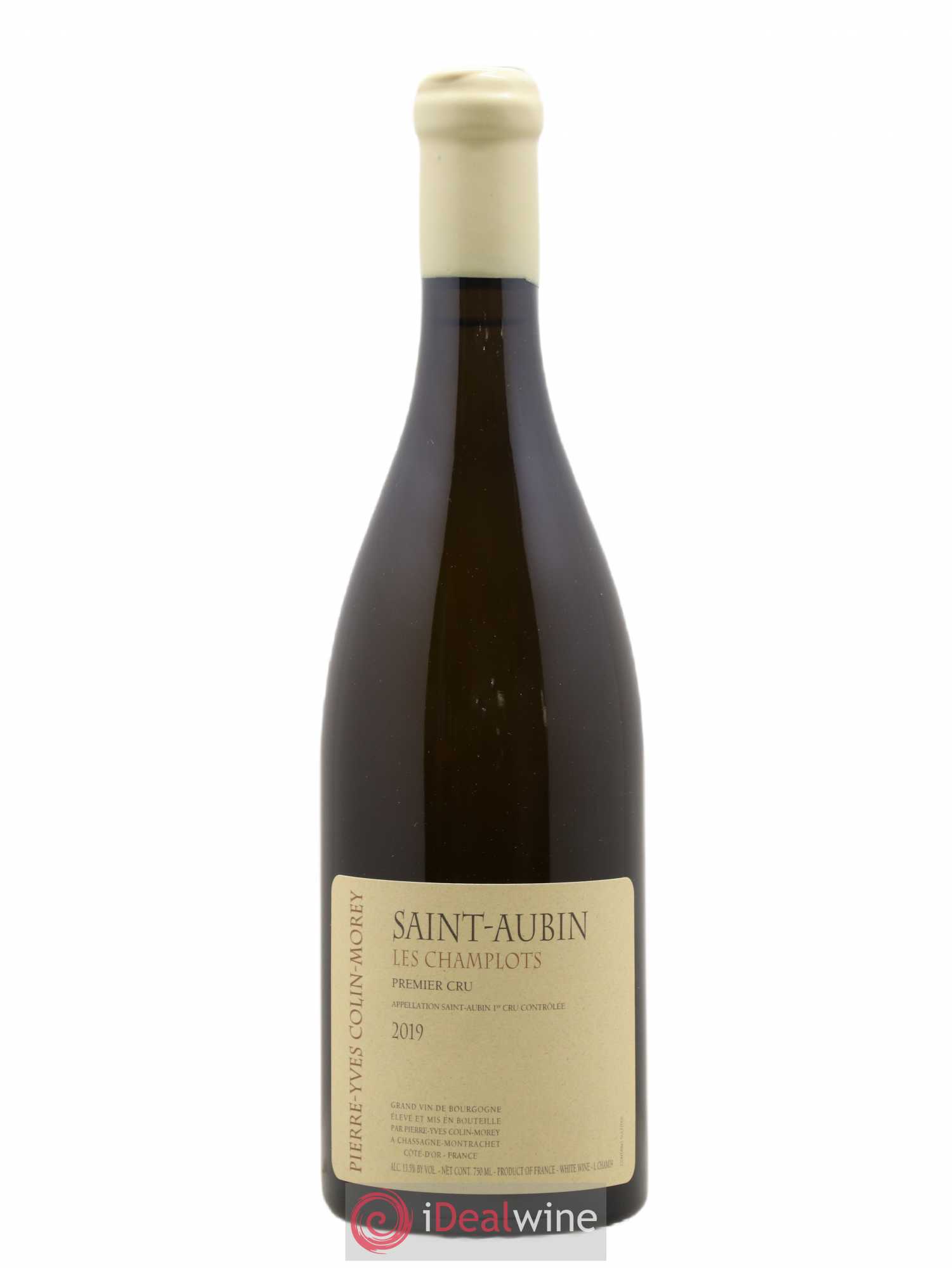 Saint-Aubin 1er Cru Les Champlots Pierre-Yves Colin Morey 2019 - Lot de 1 bouteille - 0