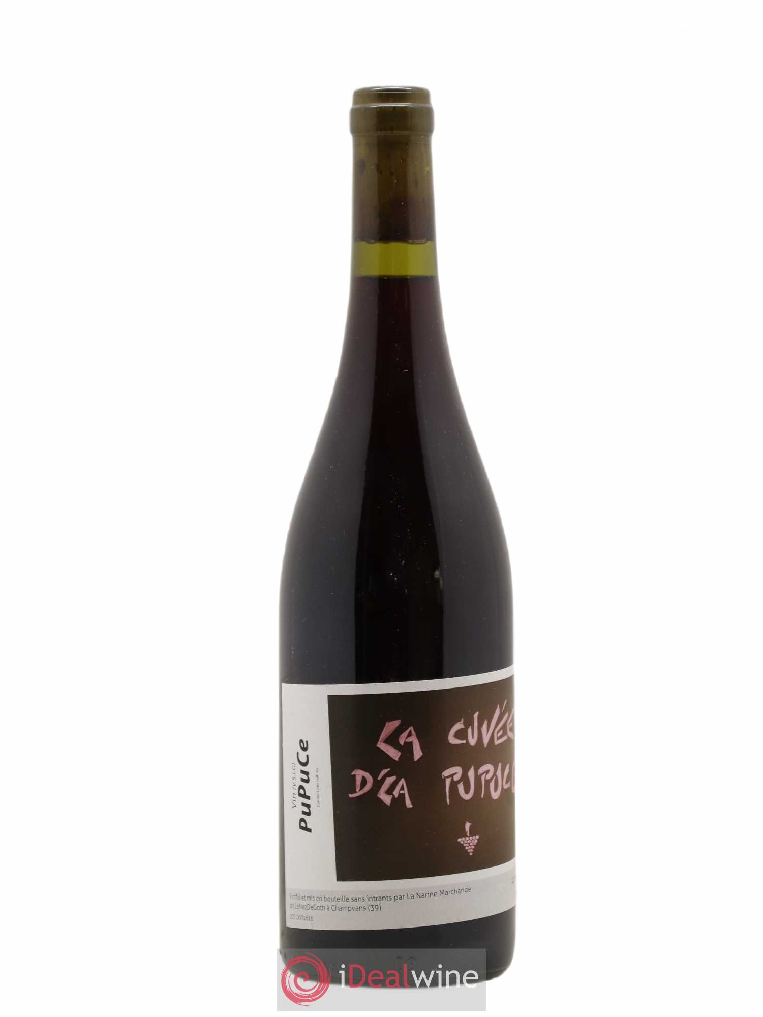 Vin de France Pupuce Olivier Boulin - Le Nez de Goth 2016 - Posten von 1 Flasche - 0