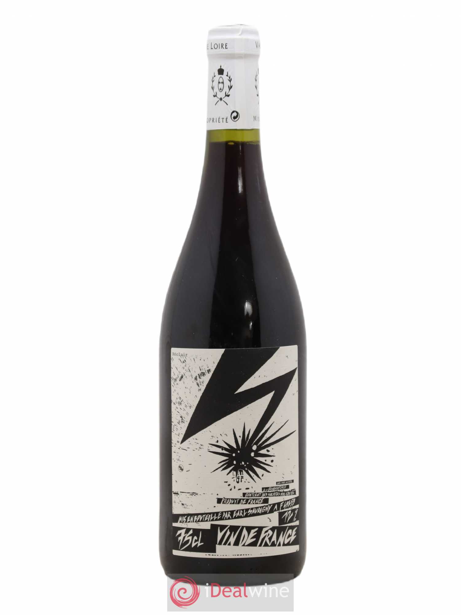 Vin de France Réclair Jerome Saurigny (sans prix de réserve) 2020 - Posten von 1 Flasche - 0