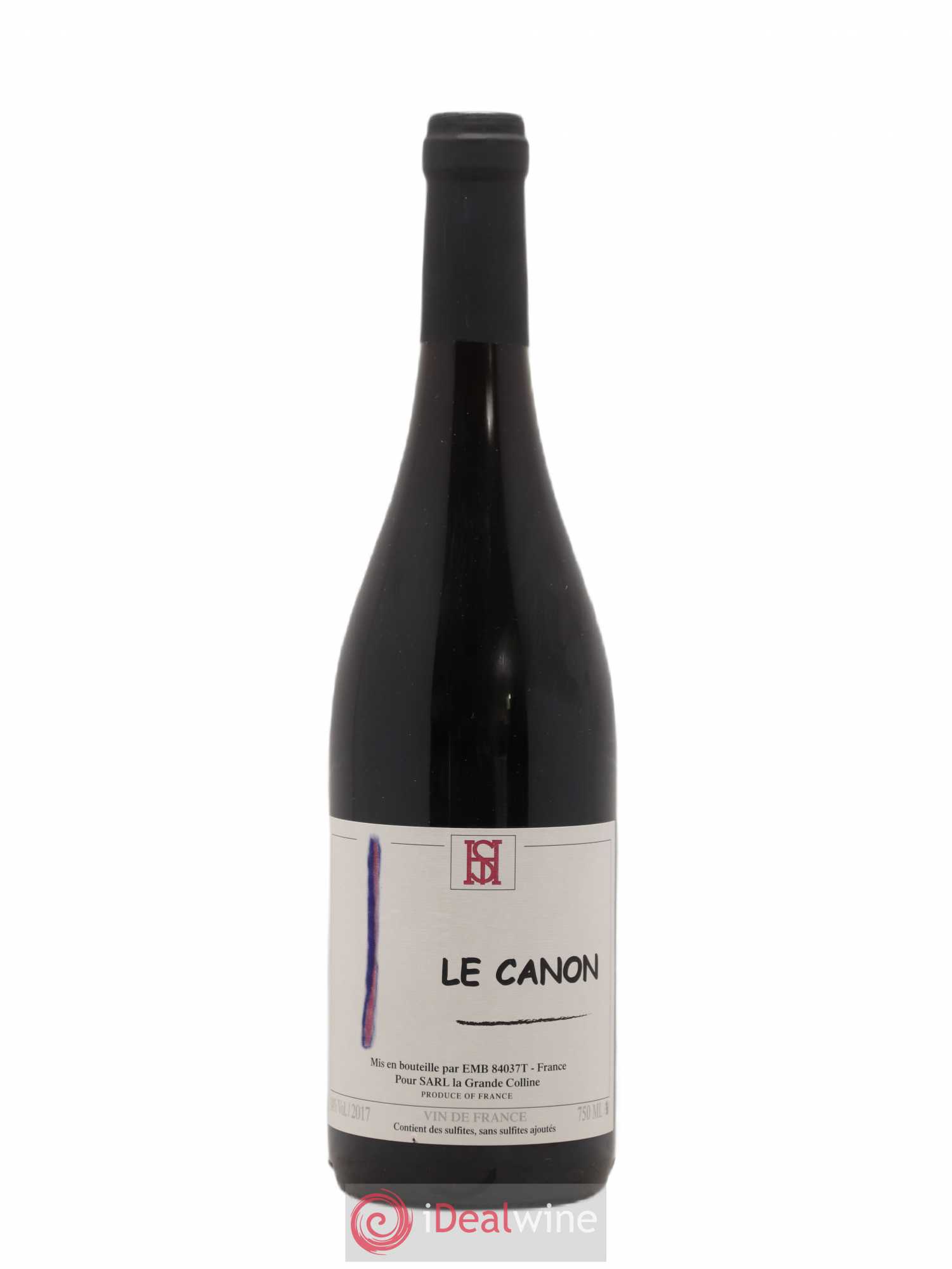 Vin de France Le Canon Hirotake Ooka - Domaine La Grande Colline 2017 - Lot de 1 bouteille - 0