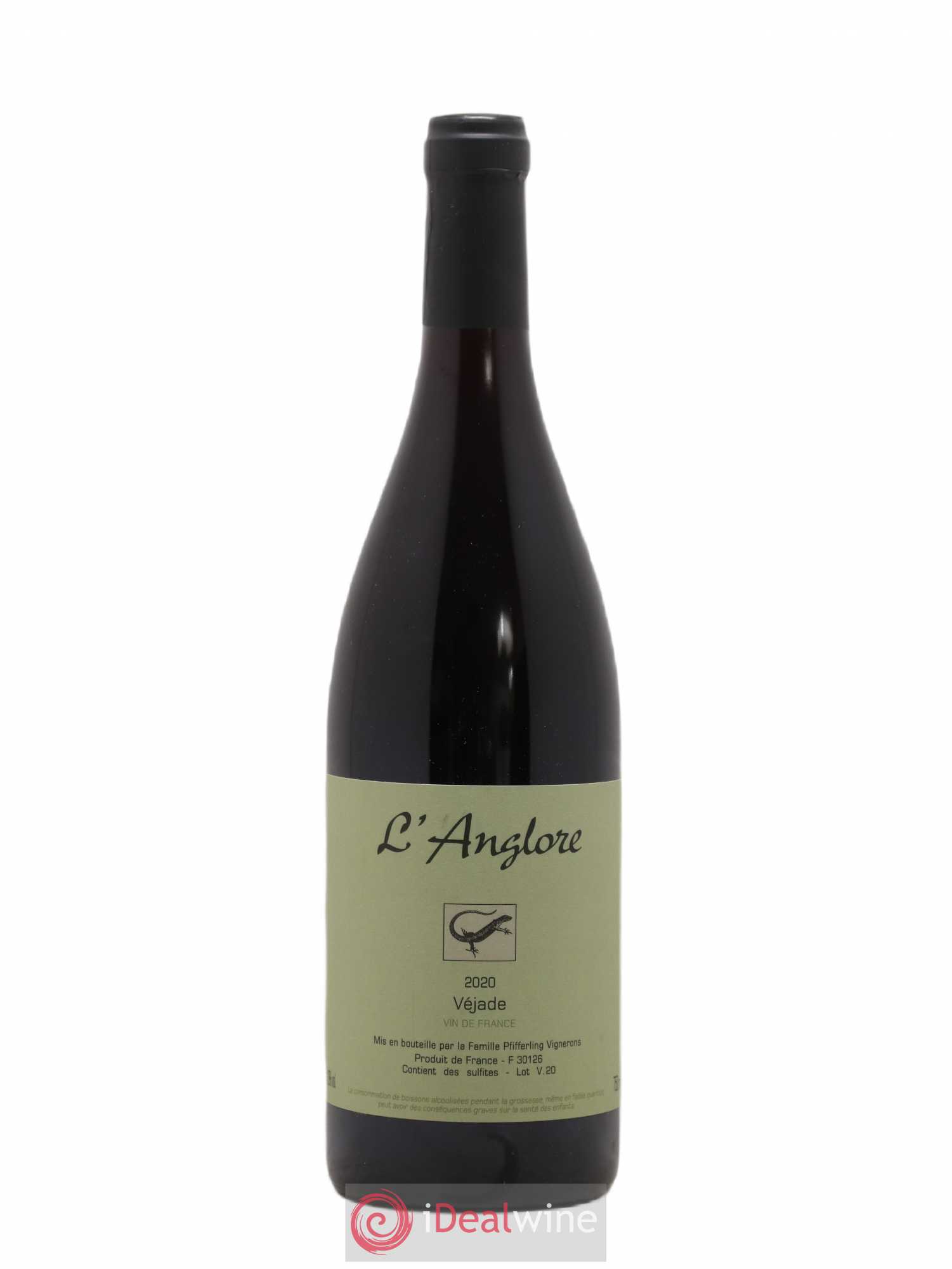 Vin de France Véjade L'Anglore 2020 - Lot de 1 bouteille - 0