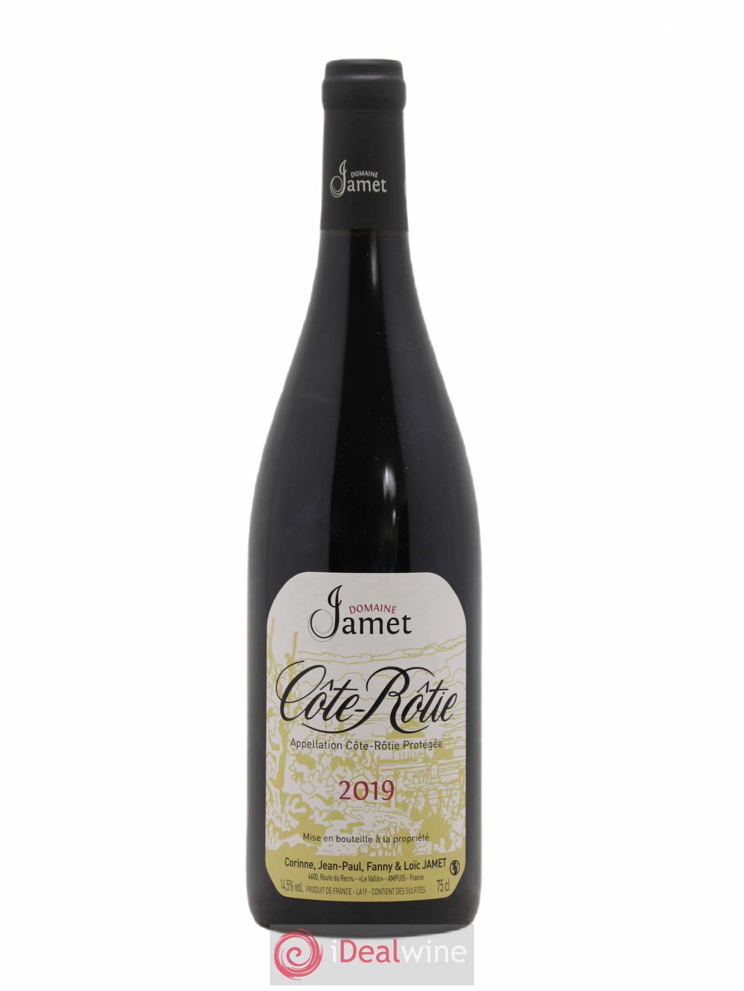 Côte-Rôtie Jamet (Domaine) 2019 - Lot de 1 bouteille - 0