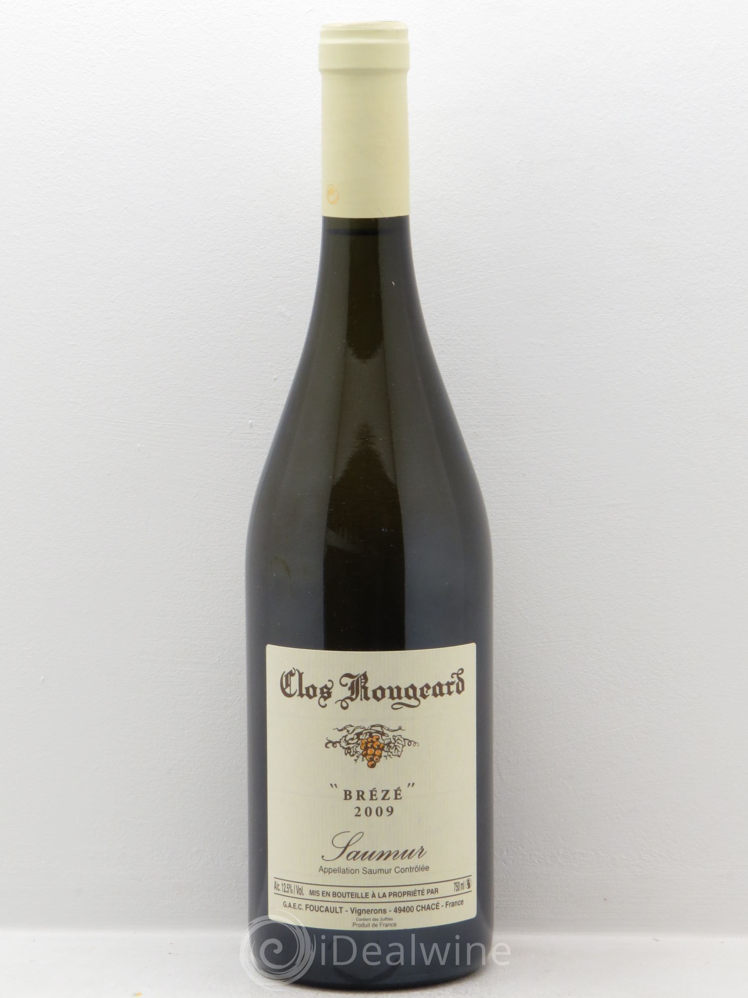 Saumur Brézé Clos Rougeard 2009 - Lot de 1 bouteille - 0