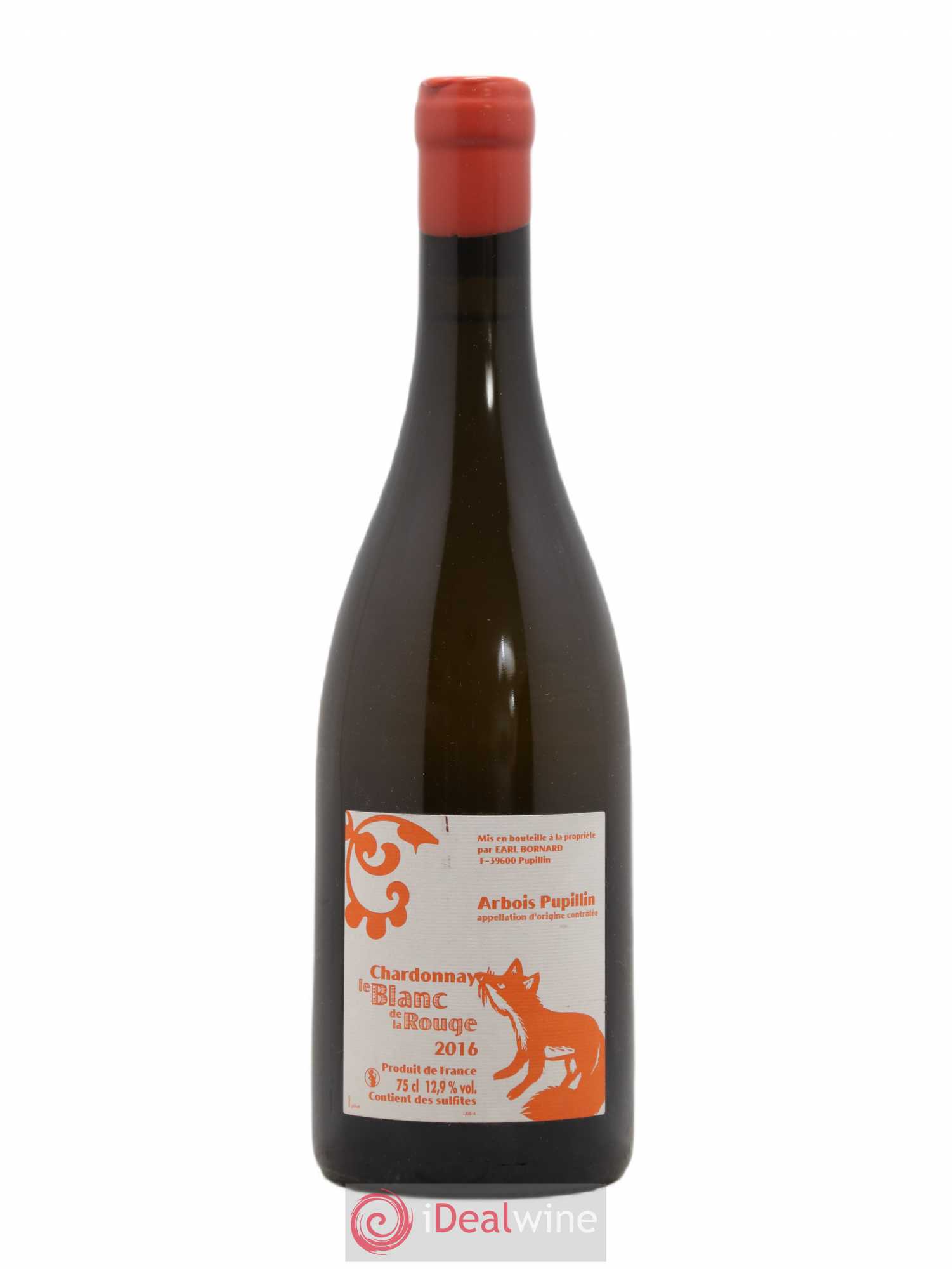 Côtes du Jura Le Blanc de la Rouge Chardonnay Bornard 2016 - Lot de 1 bouteille - 0